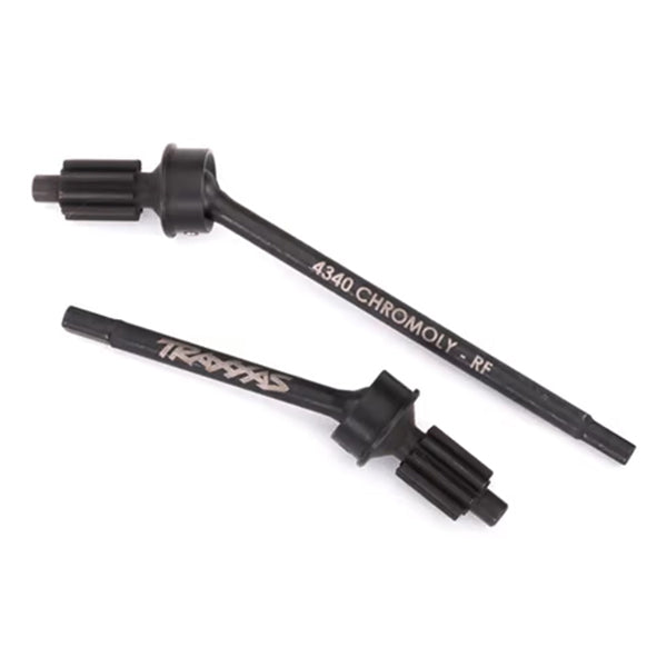 Traxxas TRX-4 Front Heavy Duty Machined Axle Shafts w/Input Gear (2) -  - Traxxas