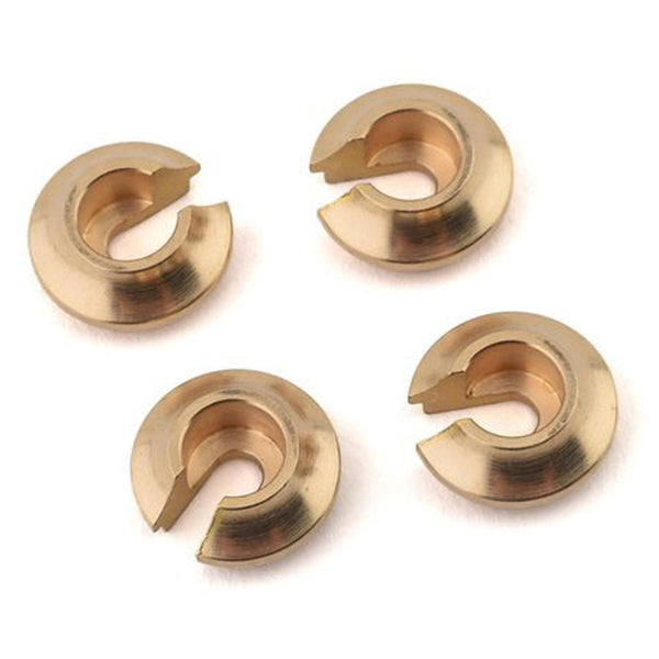 Yeah Racing Traxxas V2 TRX-4 Brass Spring Retainer (4) - Remote Control Toys - AMain Distributing