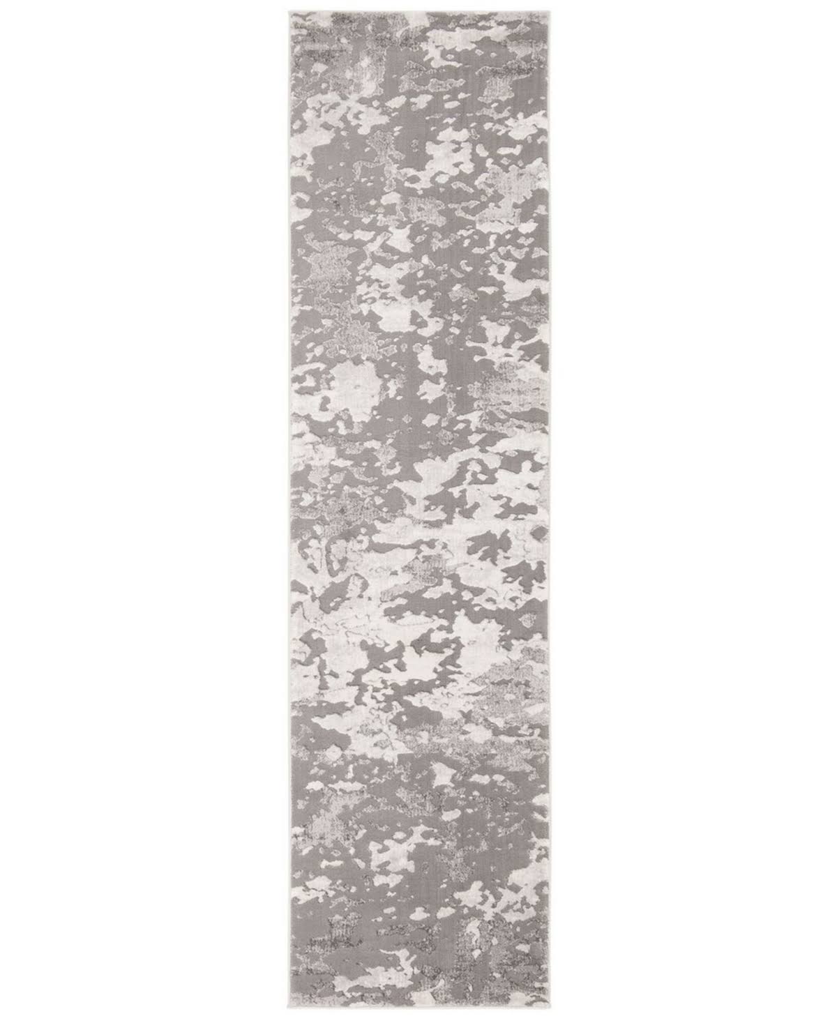 Safavieh Lurex 100 LUR184F Grey/Light Grey 2' x 8' Runner Area Rug 4T_QSRHOPAG Safavieh Lurex 100 LUR184F Grey/Light Grey 2' x 8' Runner Area Rug 4T_QSRHOPAG