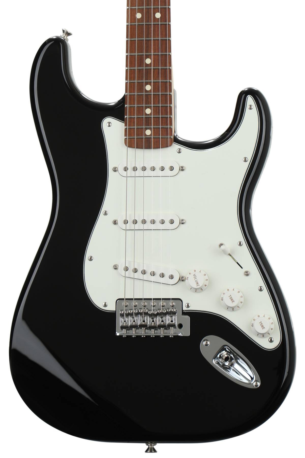 Fender Standard Stratocaster Pau Ferro Fingerboard Black RL_YI3YN1YB