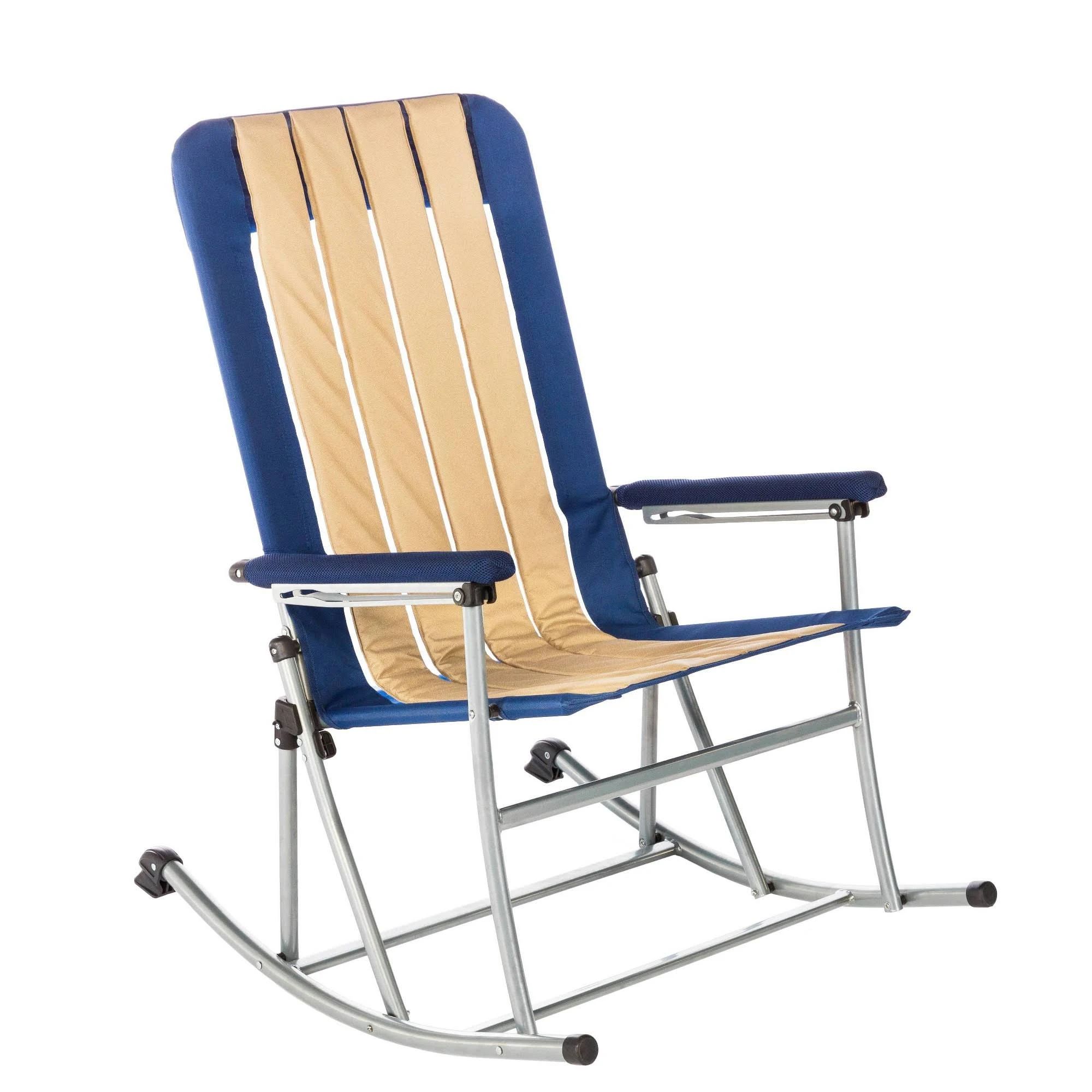 Kamp Rite Kamp-Rite Folding Rocking Chair, Blue/Tan NB_IUPBQBDH Kamp Rite Kamp-Rite Folding Rocking Chair, Blue/Tan NB_IUPBQBDH