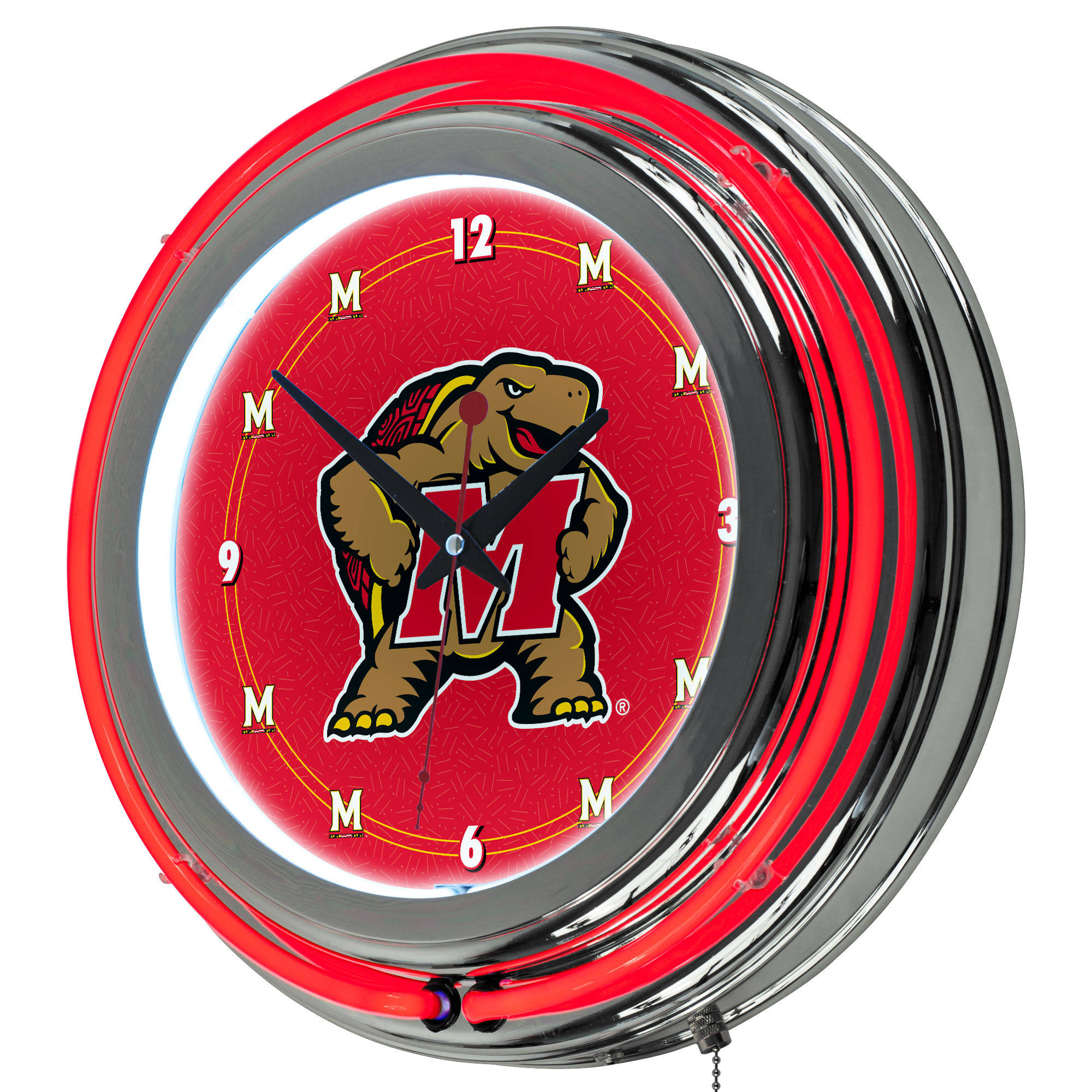 Maryland University Neon Clock LY_4EZXCJ2L