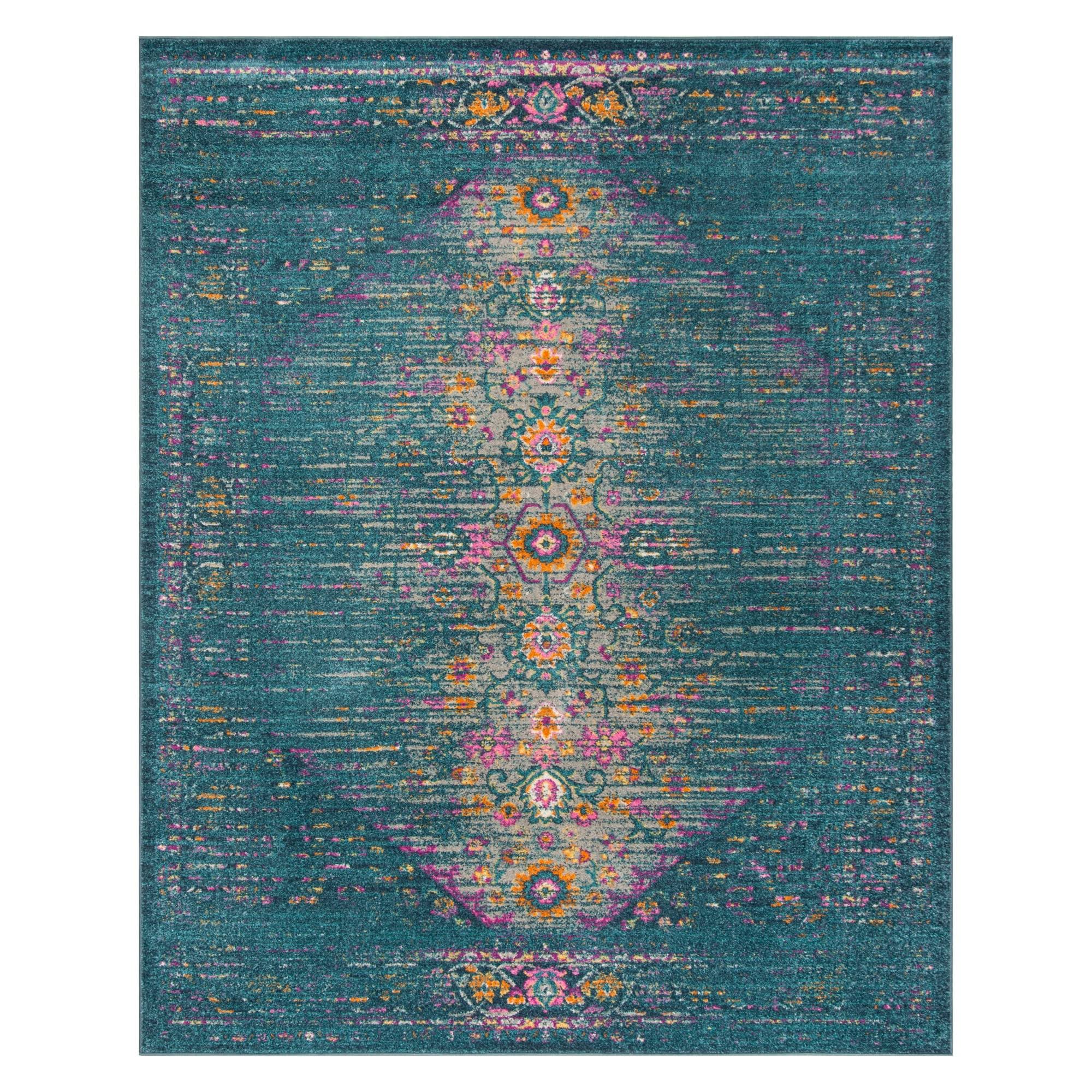 Safavieh Madison Blue/ Fuchsia Rug (9' x 12') MT_6ZDUH0GH Safavieh Madison Blue/ Fuchsia Rug (9' x 12') MT_6ZDUH0GH
