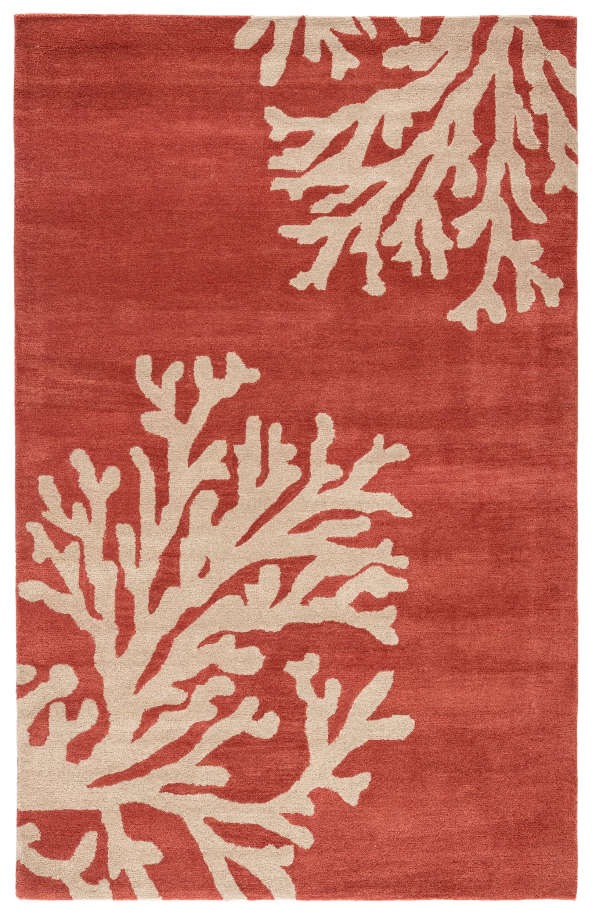 Jaipur COS02 Coastal Seaside Bough Apricot Brandy/Doeskin 1.6x1.6 Sam 1P_XDVN9RWF