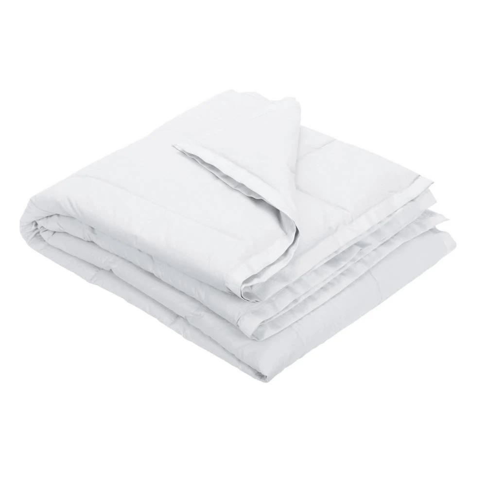 The Company Store Lacrosse LoftAIRE Down Alternative White Cotton Throw Blanket Y5_F7UUPAOB