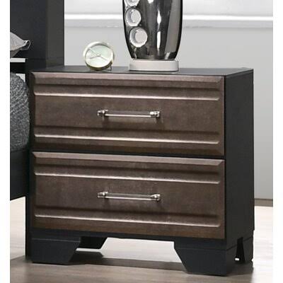 Sotelo 2 Drawer Nightstand Red Barrel Studio SL_PDBXZJAB