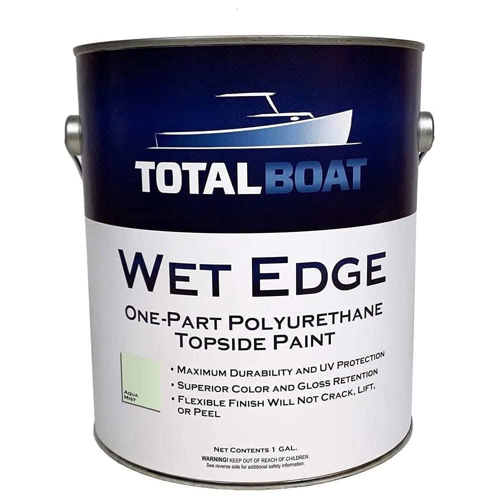 TotalBoat Wet Edge Marine Topside Paint Aqua Mist Gallon ZG_PD122UHL TotalBoat Wet Edge Marine Topside Paint Aqua Mist Gallon ZG_PD122UHL