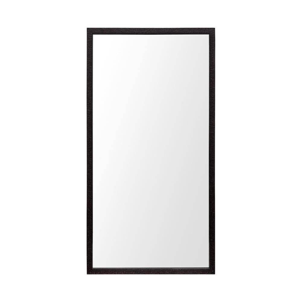 Mercana Espresso Faux Wood Frame Bathroom Vanity Mirror MIR-D288-P2040SP 2T_RWVGFXED Mercana Espresso Faux Wood Frame Bathroom Vanity Mirror MIR-D288-P2040SP 2T_RWVGFXED