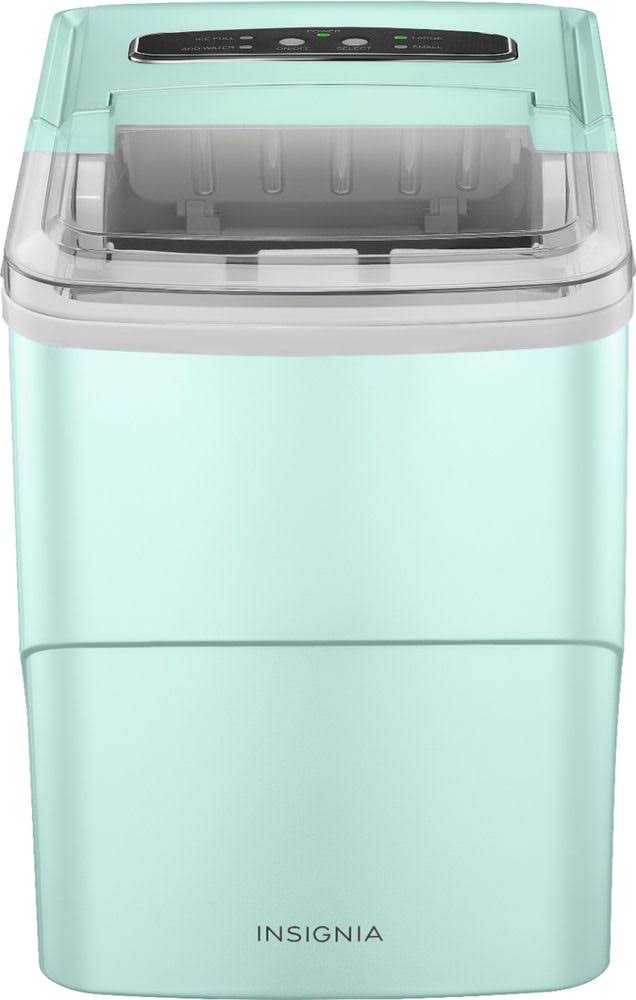Insignia - 26 lb. Portable Icemaker with Auto Shut-Off - Mint XI_ASDNBATH Insignia - 26 lb. Portable Icemaker with Auto Shut-Off - Mint XI_ASDNBATH