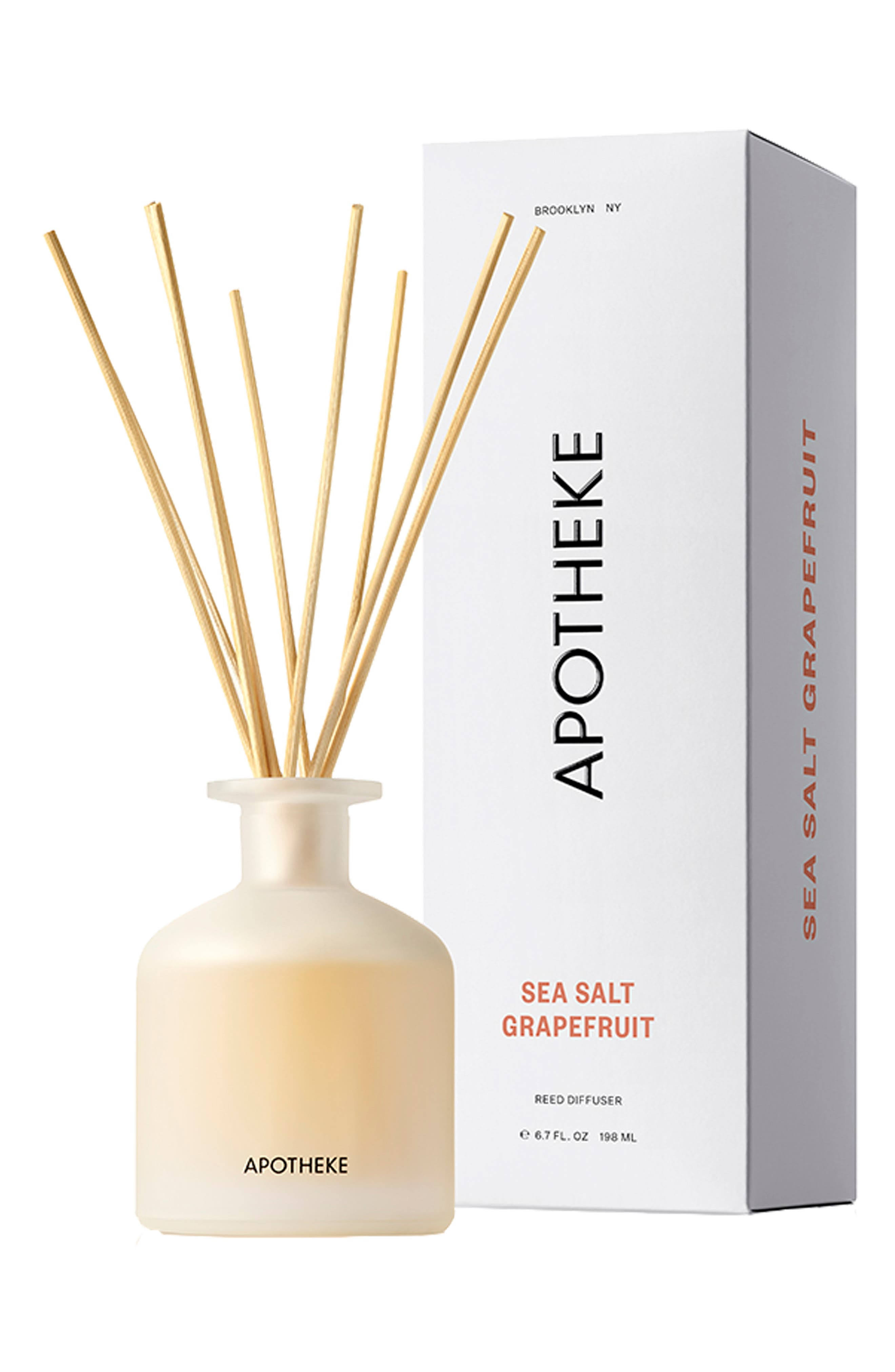Apotheke Sea Salt Grapefruit Reed Diffuser UH_I5XREP3W Apotheke Sea Salt Grapefruit Reed Diffuser UH_I5XREP3W