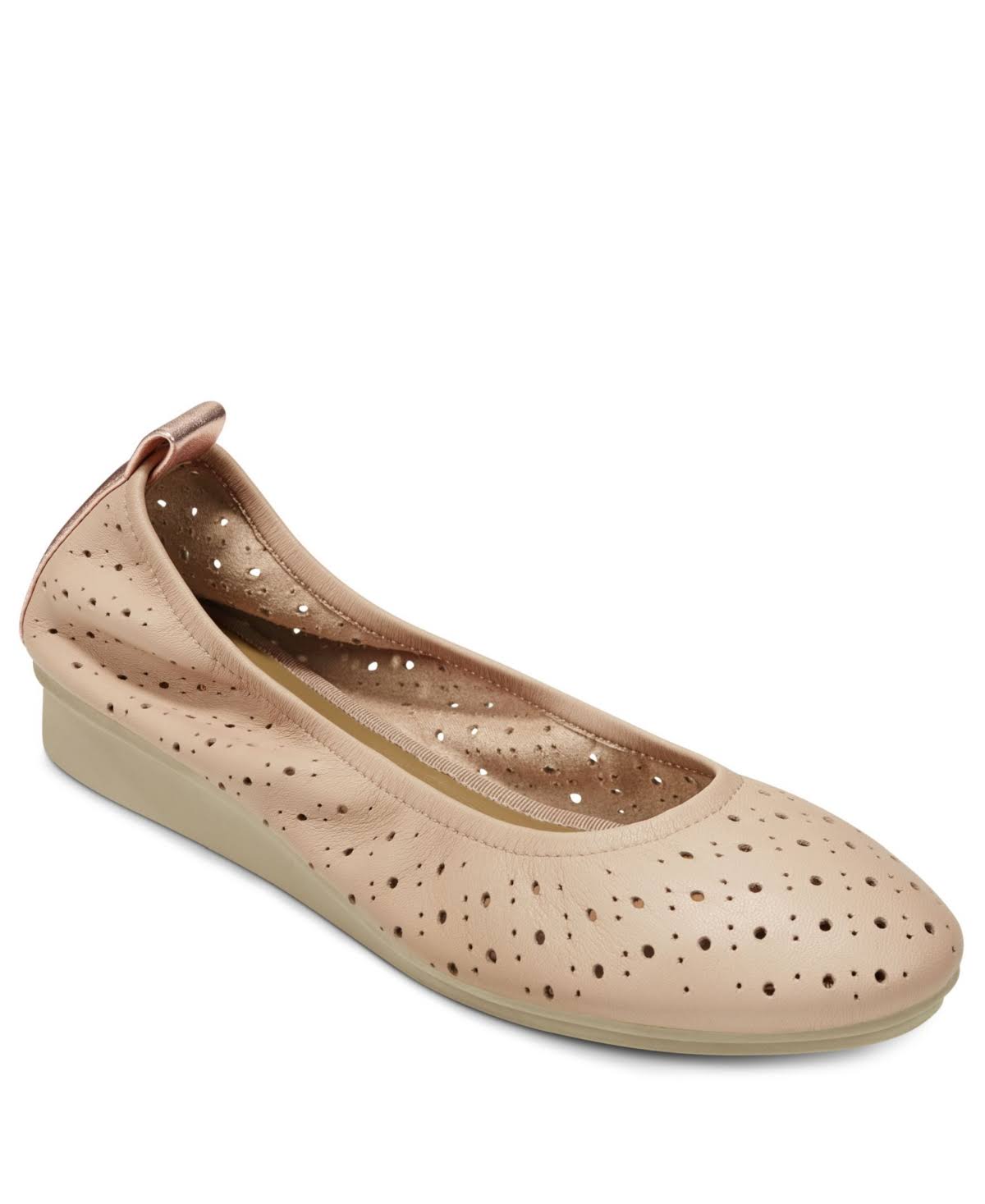 Aerosoles Wooster Ballet Flat - Light Pink Leather XX_REWBVEKS