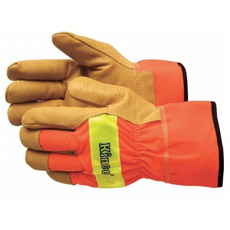 Kinco 1918-S Leather Palm Gloves,orange,s,pr BR_6DHPB0XC Kinco 1918-S Leather Palm Gloves,orange,s,pr BR_6DHPB0XC