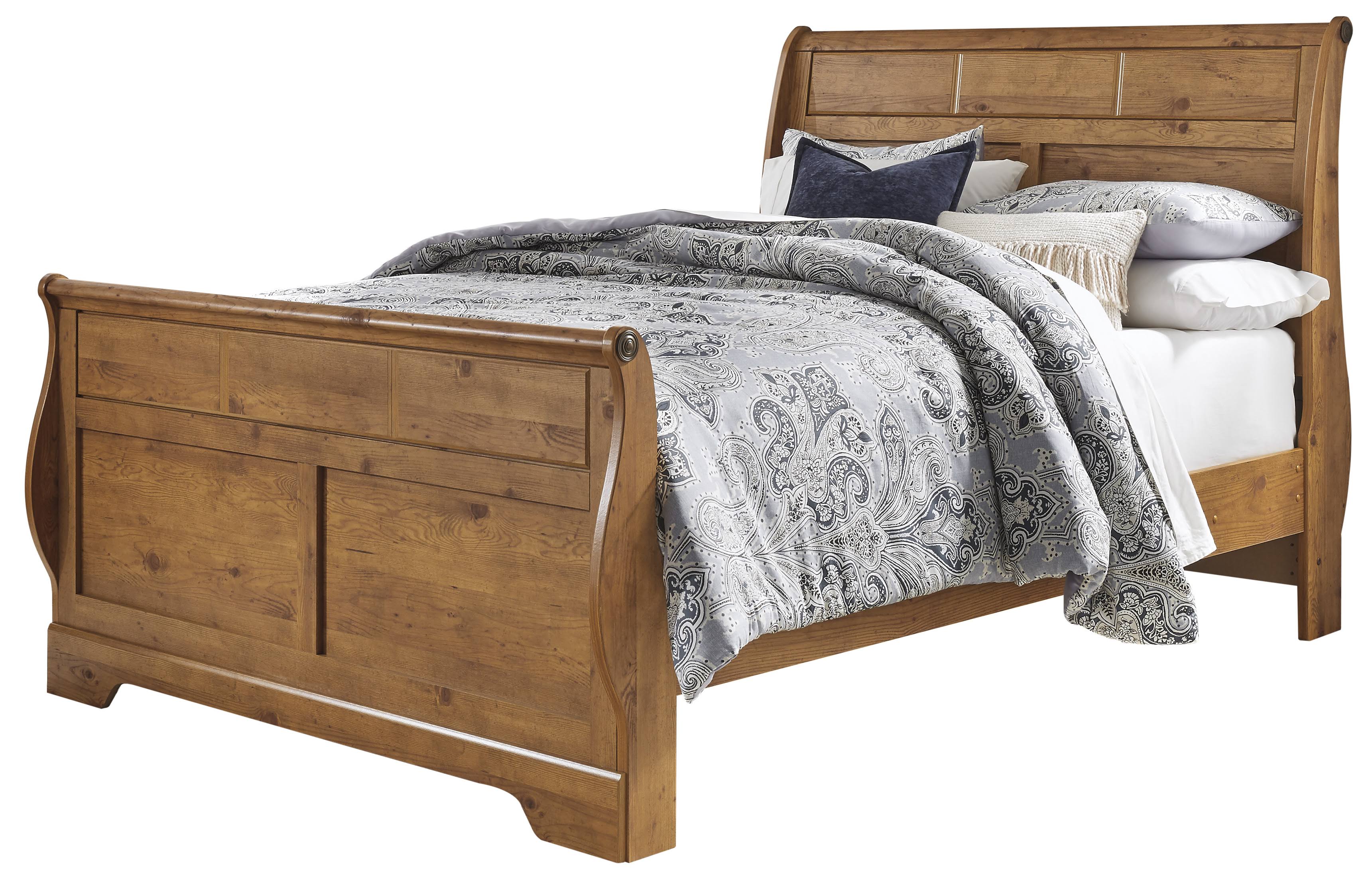 Signature Design by Ashley Bittersweet Light Brown Queen Sleigh Rails ZY_2V70NSNM Signature Design by Ashley Bittersweet Light Brown Queen Sleigh Rails ZY_2V70NSNM