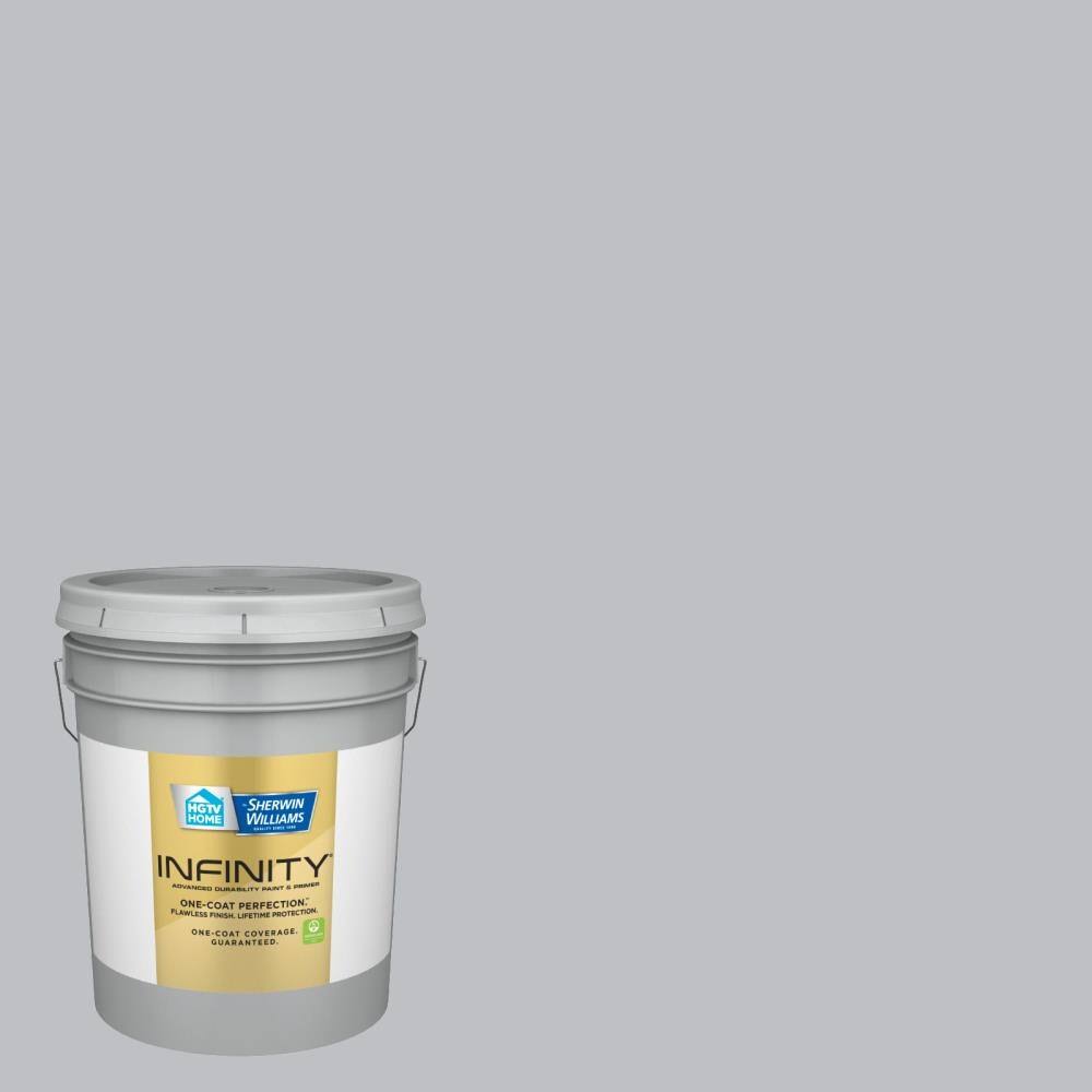 HGTV Home by Sherwin-Williams Infinity Eggshell Latitude Hgsw1446 Interior Paint (5-Gallon) | HGSW1446-636010 H2_T3LXL1L5