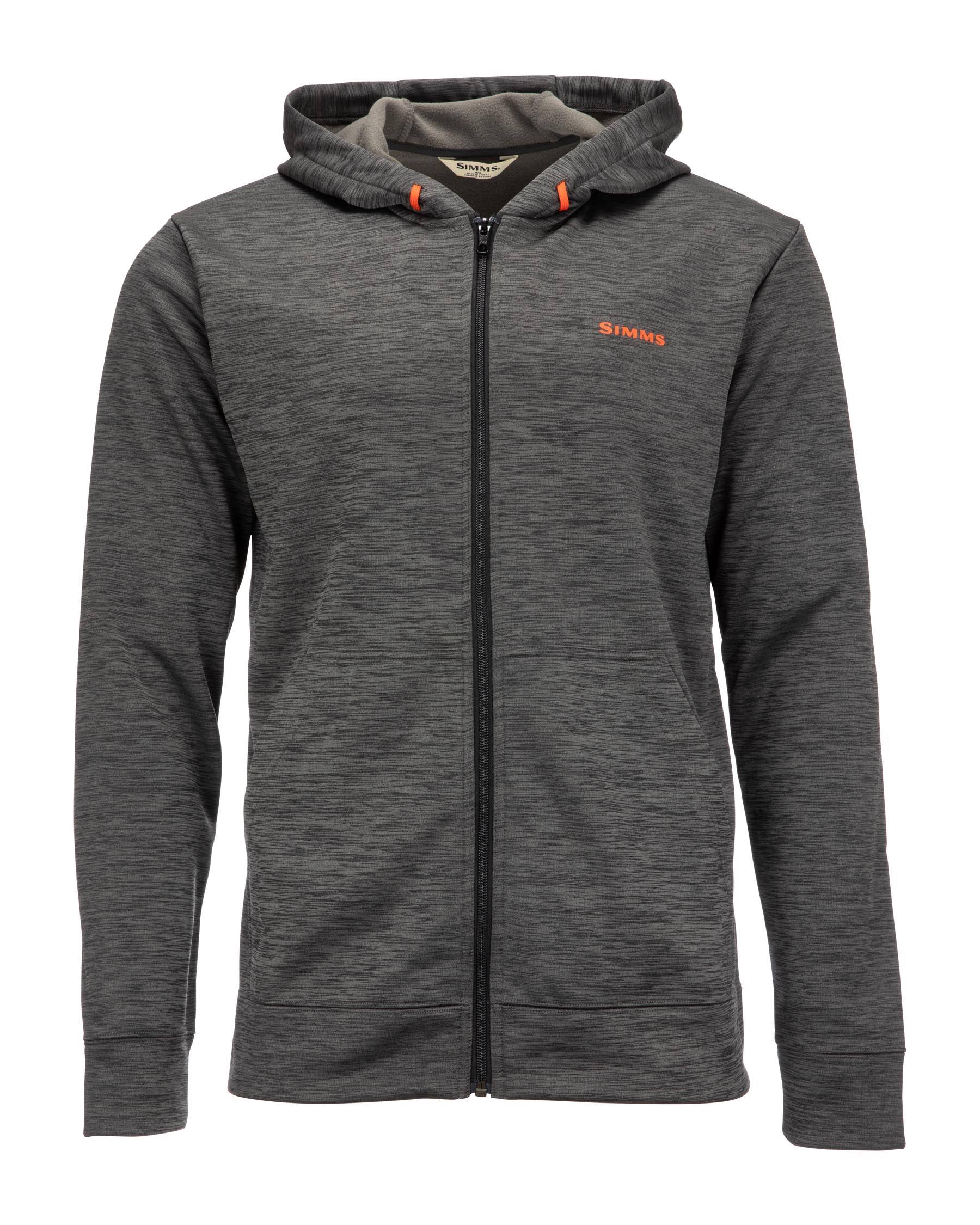 Simms Challenger Full-Zip Hoody - Carbon Heather,L ER_QBZEZCMW