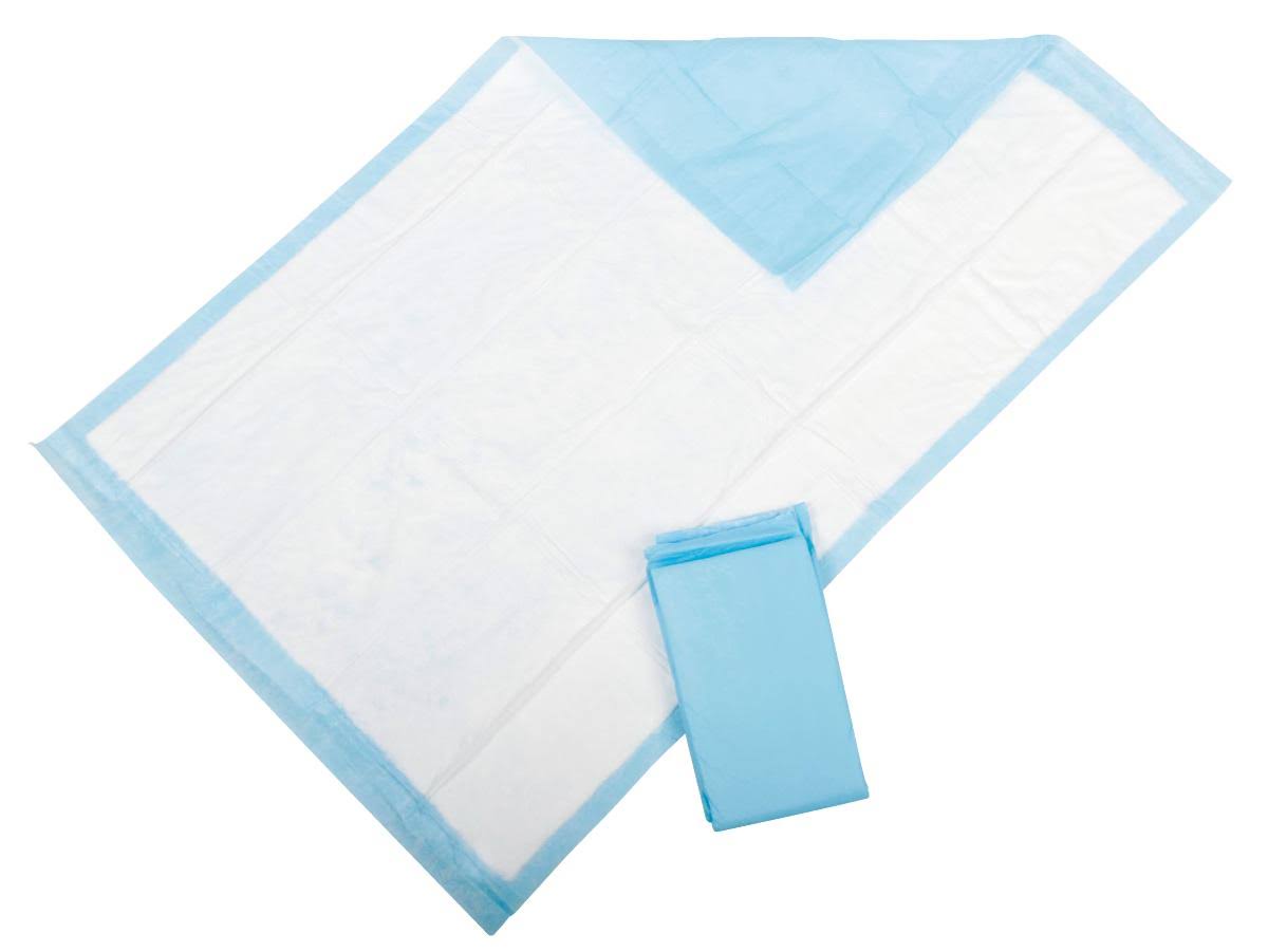 Medline - MSC281230 - Protection Plus Disposable Underpads,Blue,24 XV_0ISD6TDK