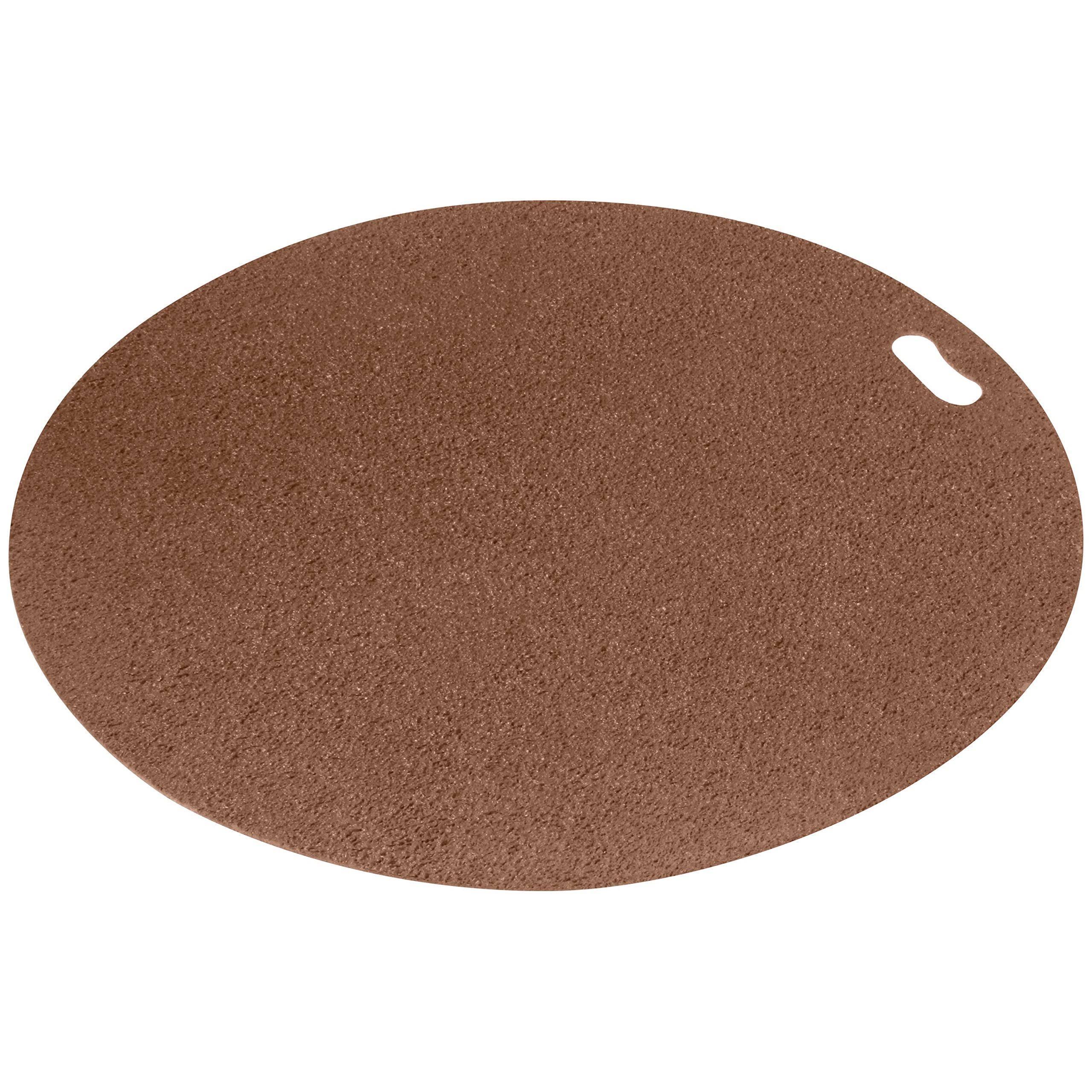 The Original Grillpad Round Grill PAD; Brown R7_1AZEXAXY The Original Grillpad Round Grill PAD; Brown R7_1AZEXAXY