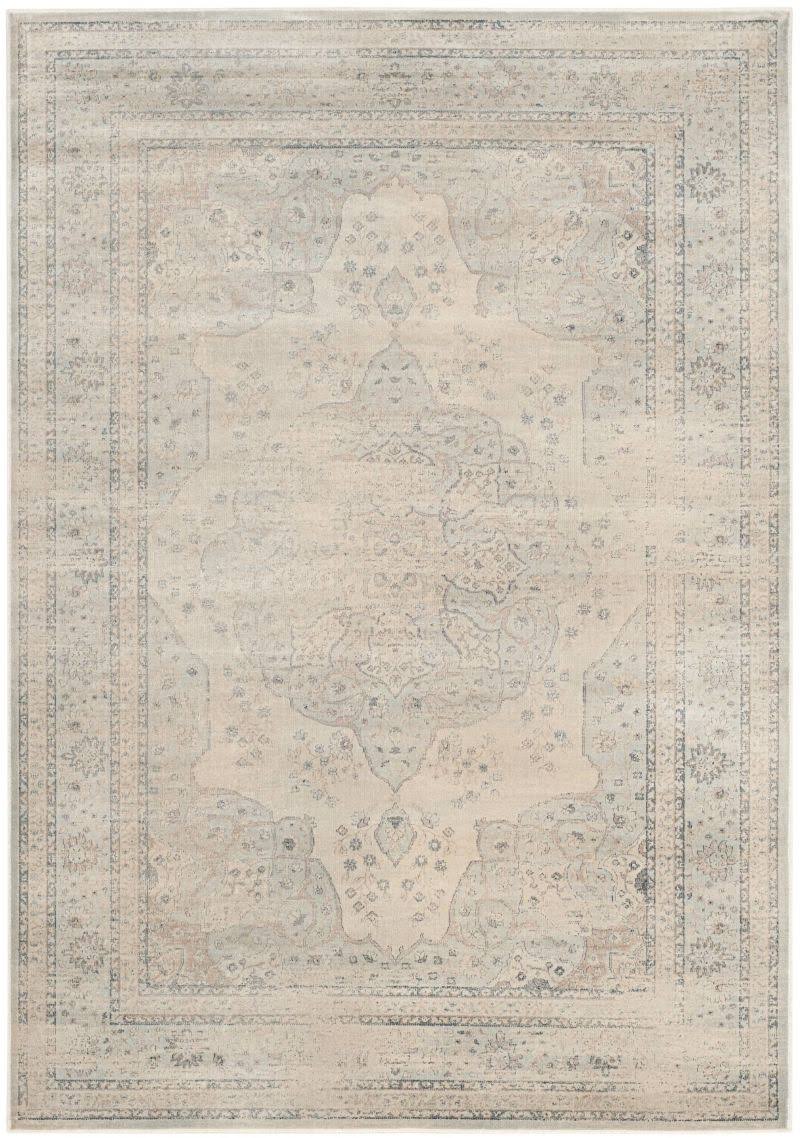 Safavieh Vintage 158 Light Blue / Cream 5'-1 ZC_KRFHAOMP
