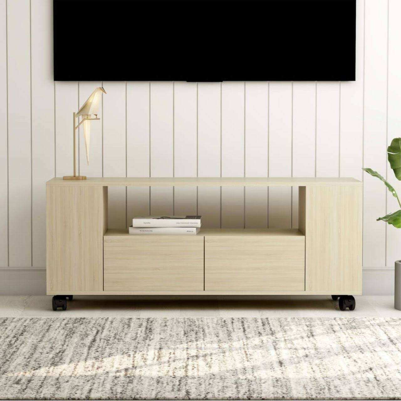 vidaXL TV Cabinet Sonoma Oak 47.2 GR_AISENZZQ vidaXL TV Cabinet Sonoma Oak 47.2 GR_AISENZZQ