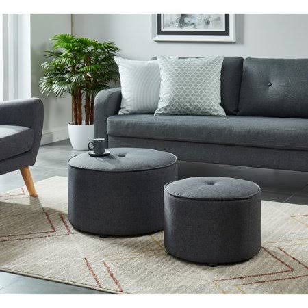 Rhona 2 Piece Ottoman Set Wrought Studio Upholstery Color Gray 1H_0DCDVULM Rhona 2 Piece Ottoman Set Wrought Studio Upholstery Color Gray 1H_0DCDVULM