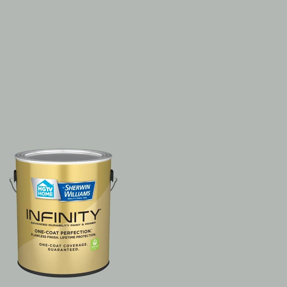 HGTV Home by Sherwin-Williams Infinity Flat Silvermist Hgsw7621 Interior Paint (1-Gallon) | HGSW7621-535100 1I_CMWA6L98