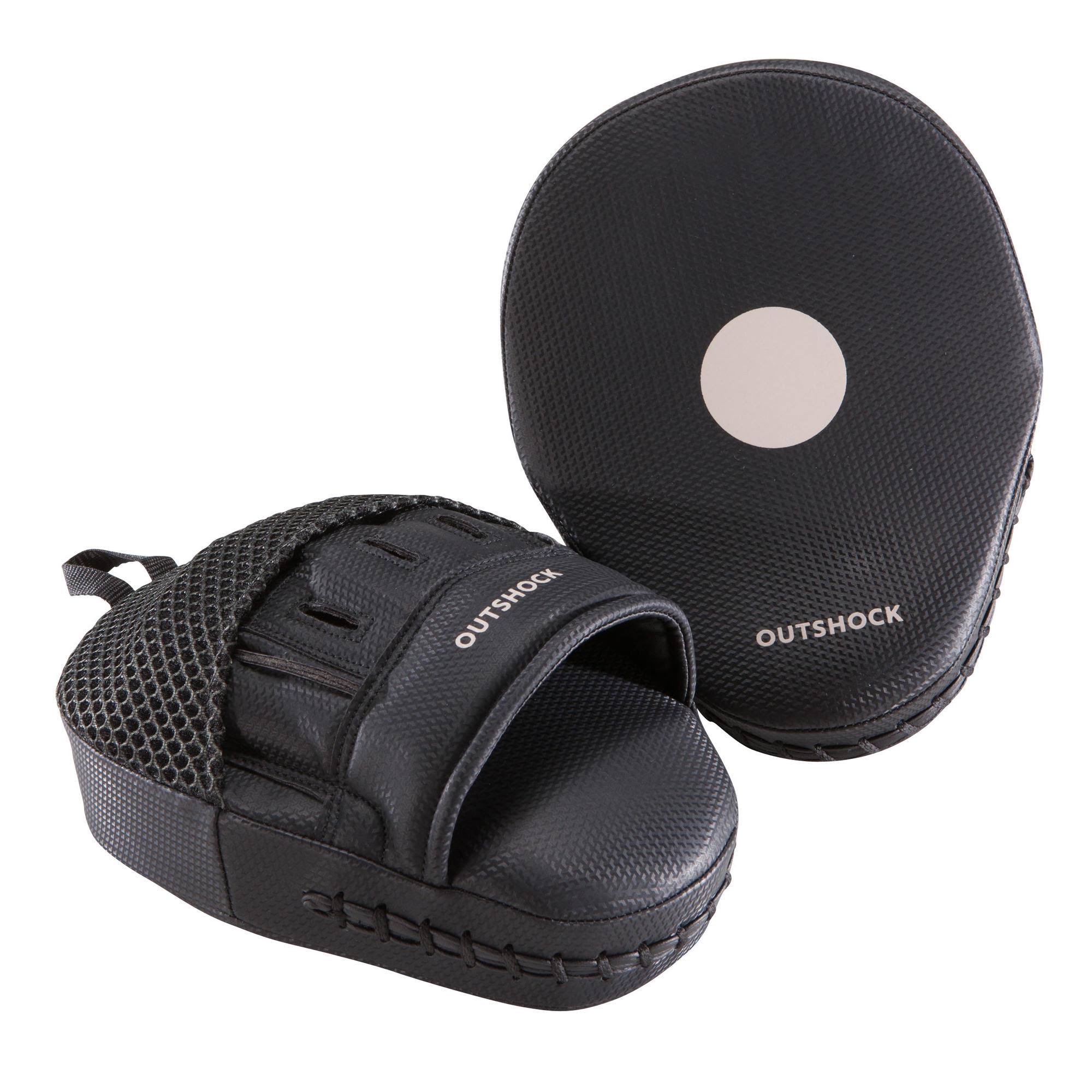 Outshock 100, Curved Boxing Punch Mitts in Carbon Gray 7Y_VZAXVJ7A