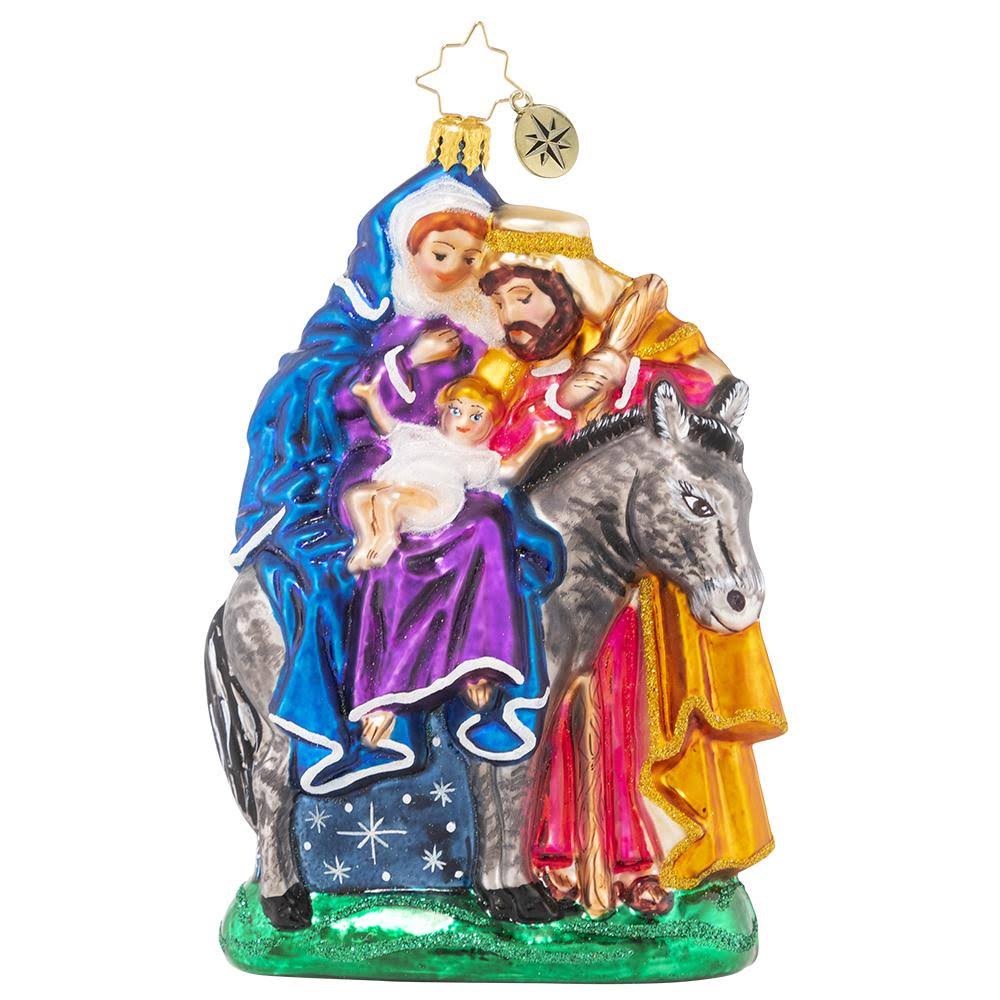 Christopher Radko A Holy Embrace Nativity Ornament KN_XK09V5A6