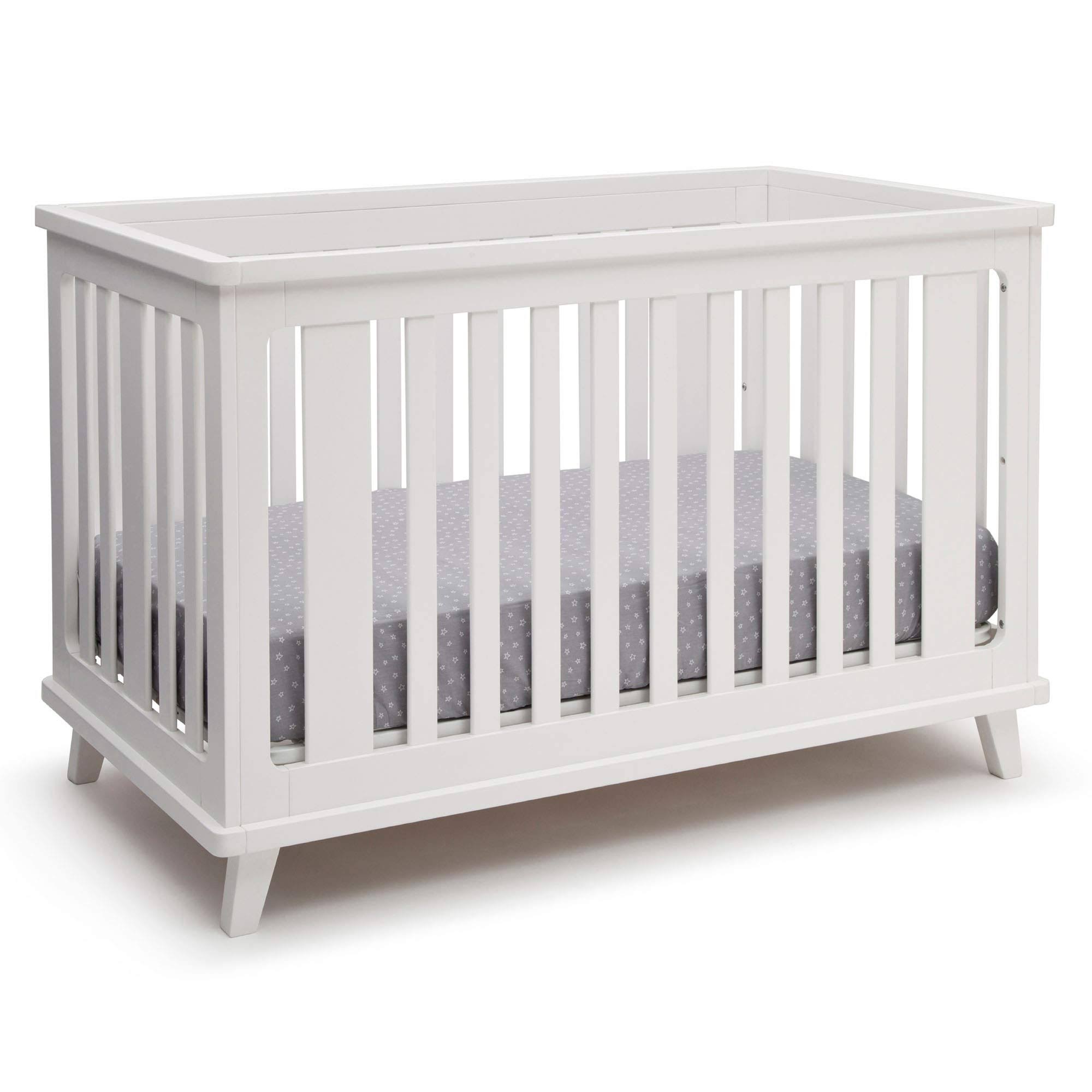 Delta Children Ava 3-in-1 Convertible Crib - White E5_SMI2ZUZZ