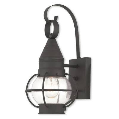 Breakwater Bay Elmhurst 1-Light Outdoor Wall Lantern Size 14.75 EP_IHDATJ4M Breakwater Bay Elmhurst 1-Light Outdoor Wall Lantern Size 14.75 EP_IHDATJ4M