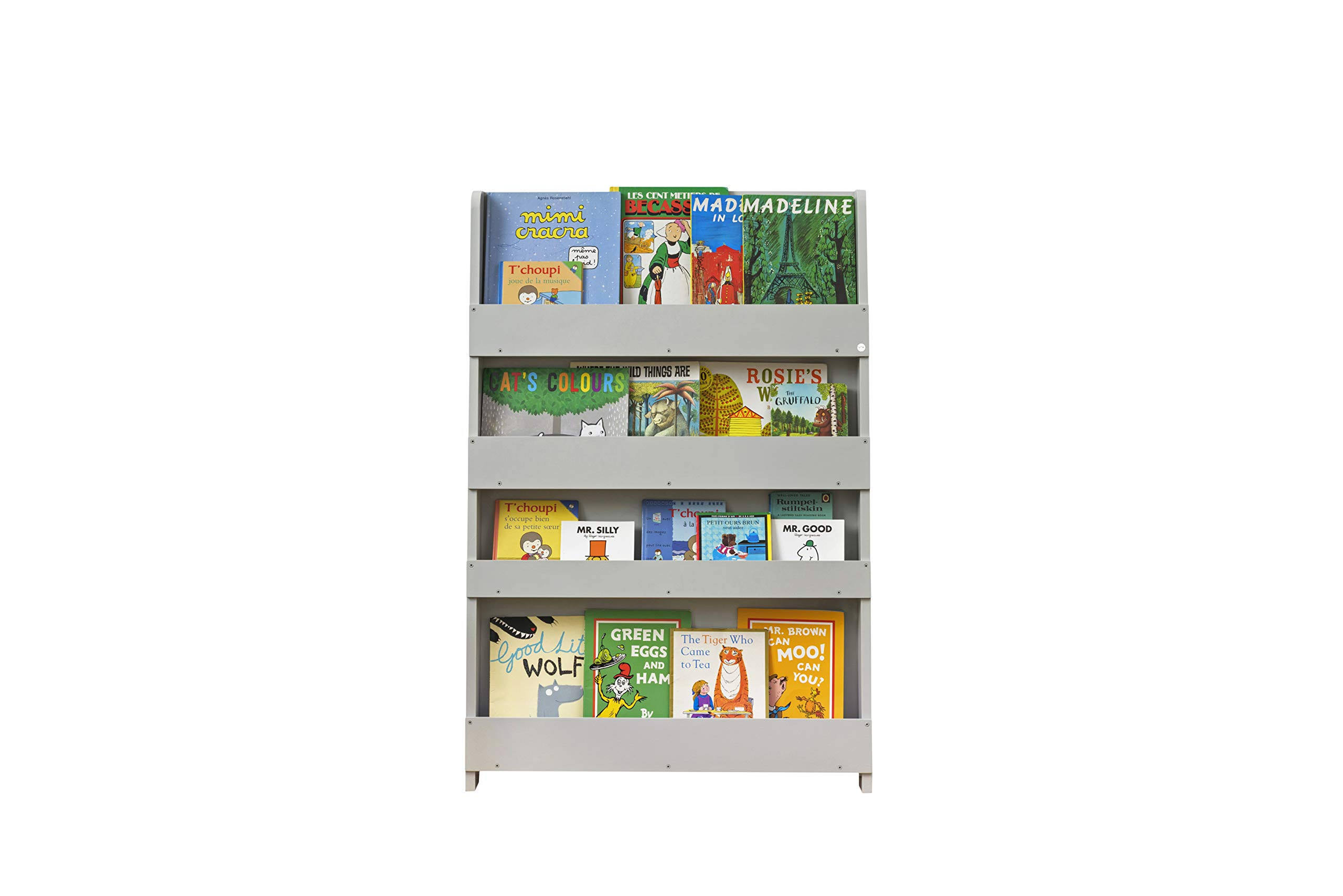 Tidy Books Kid's Bookshelf - Gray 5W_2OYEVKU7