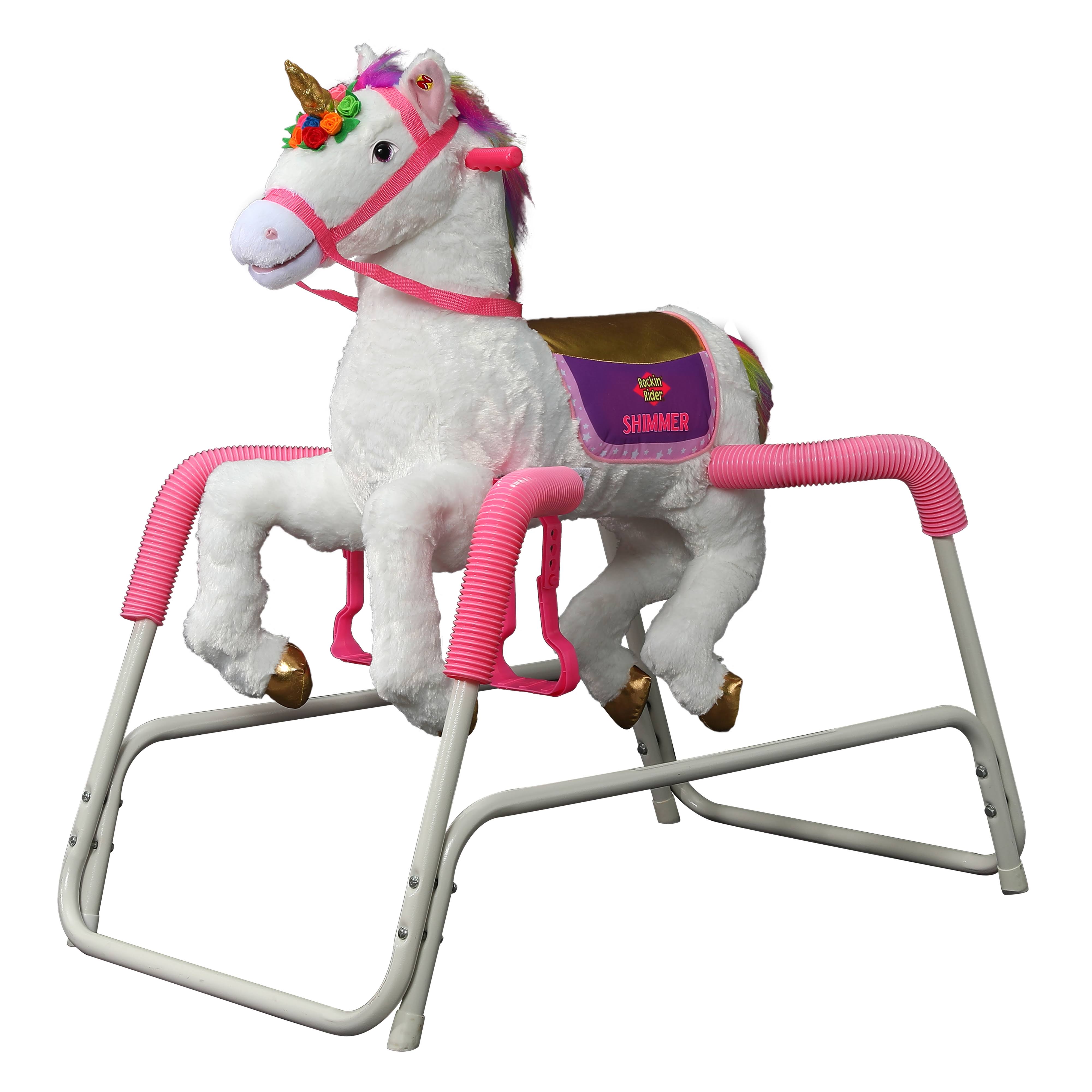 Rockin Rider Shimmer Spring Unicorn 5L_PNRKWCRE