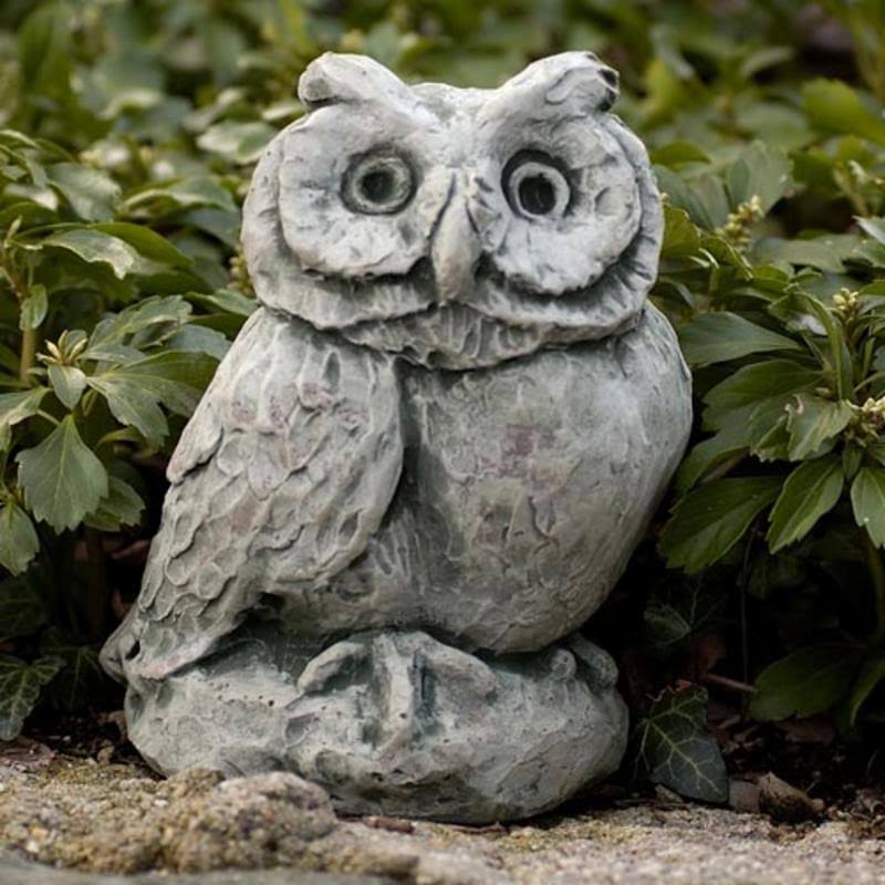Campania International Travertine Merrie Little Owl Statue F7_PYIBIDHG Campania International Travertine Merrie Little Owl Statue F7_PYIBIDHG