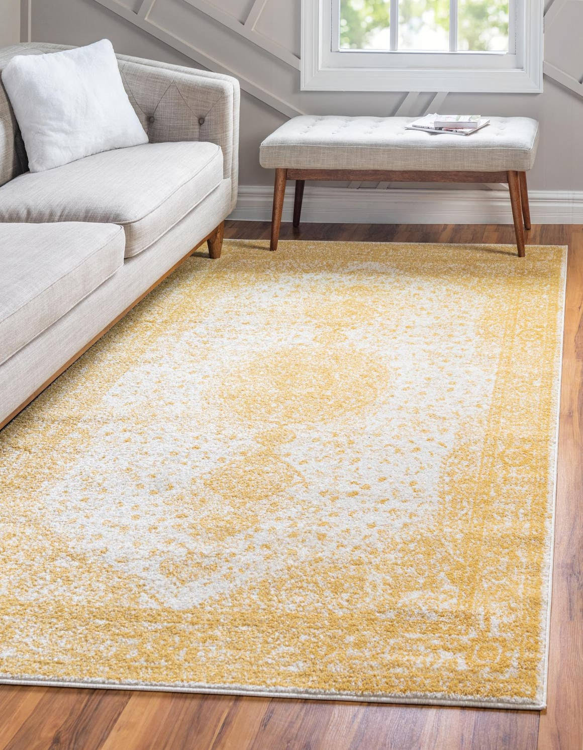 Dover 5x8 Yellow Bohemian Area Rug Z3_AGMMMBHO Dover 5x8 Yellow Bohemian Area Rug Z3_AGMMMBHO