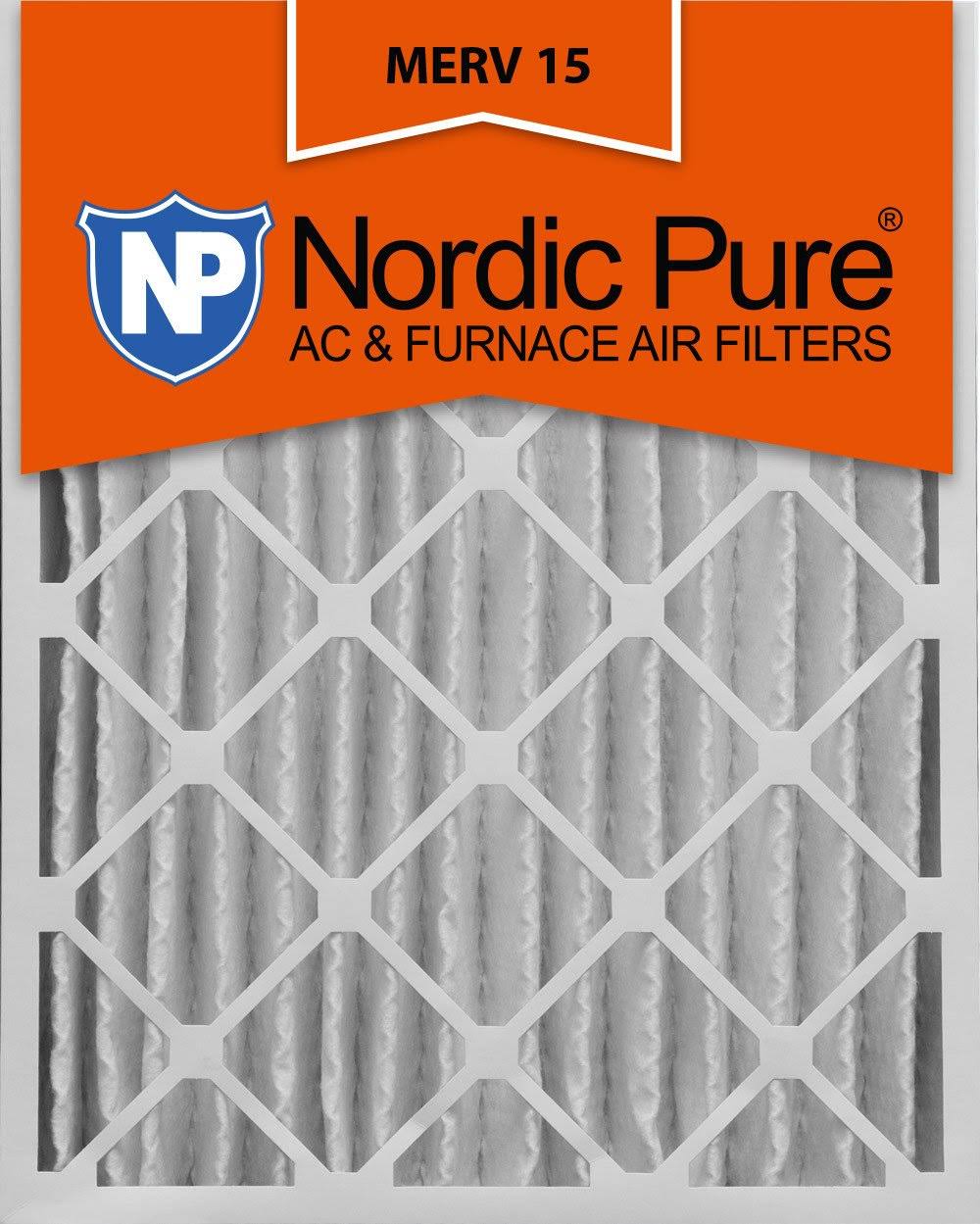 16x25x4 Pleated MERV 15 AC Furnace Air Filters Qty 6 3J_DZYPVBUI