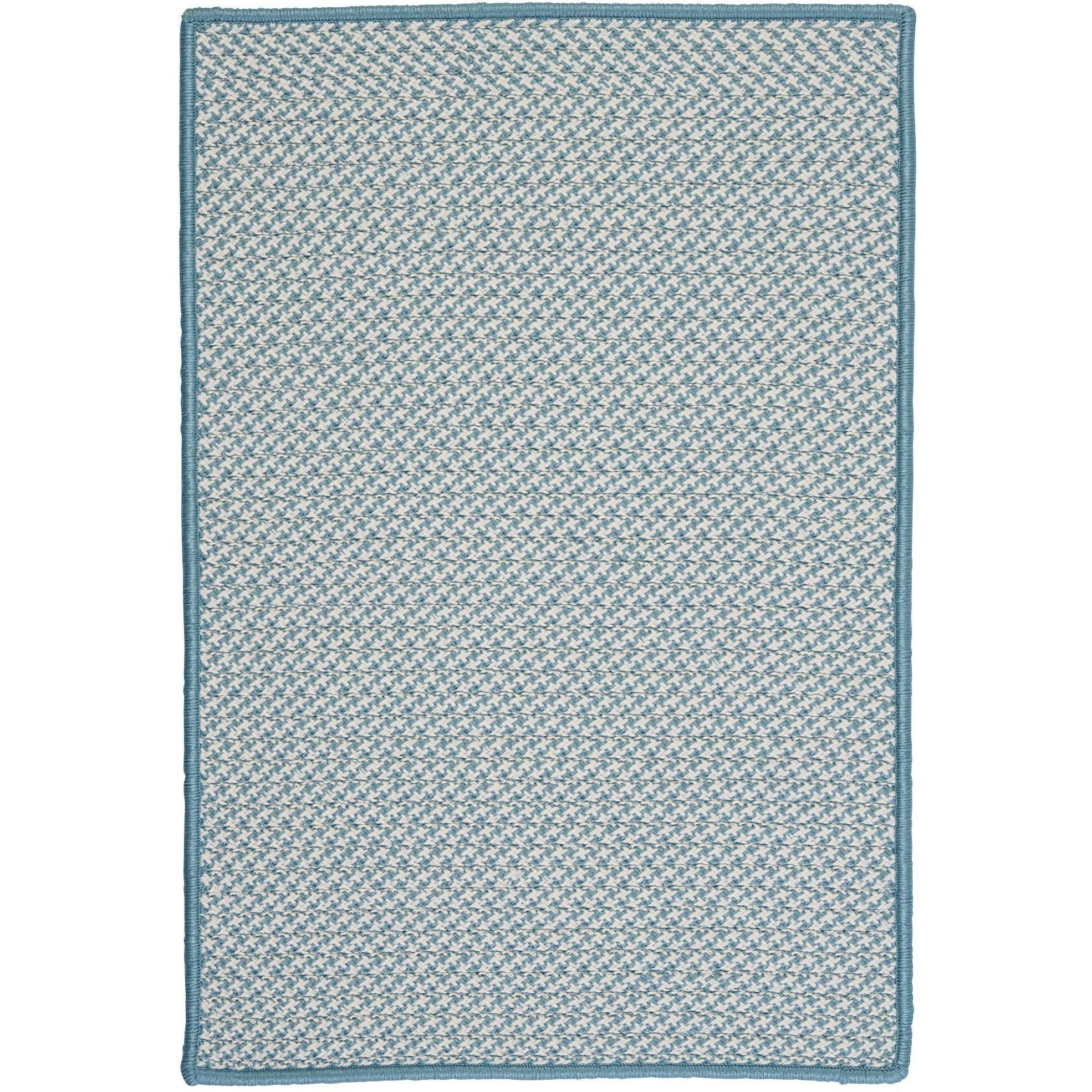 Colonial Mills Houndstooth Tweed Indoor / Outdoor Area Rug Sea Blue, Size: 4 x 6 ft. OO_MY1RE4UY Colonial Mills Houndstooth Tweed Indoor / Outdoor Area Rug Sea Blue, Size: 4 x 6 ft. OO_MY1RE4UY
