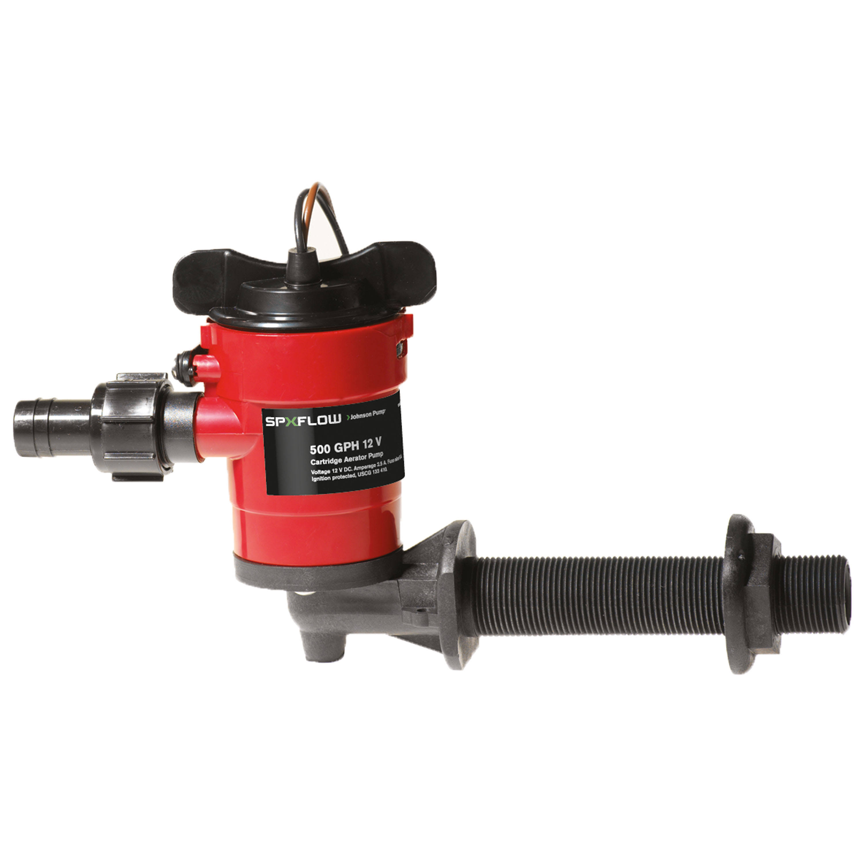 Johnson Pump 38703 Cartridge Aerator 750 GPH 90 Intake - 12V UG_7LJBCL3Q
