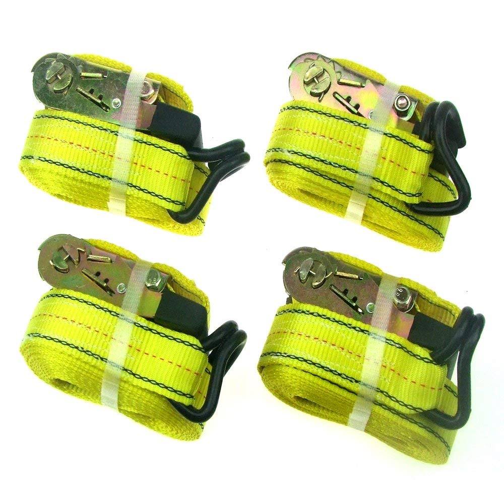 HFS 4pcs 1-1/2 x 15 ft Heavy Duty Ratchet Cargo Tie Down Straps 3000 lbs Dual J-Hooks RP_UAPMMOSH HFS 4pcs 1-1/2 x 15 ft Heavy Duty Ratchet Cargo Tie Down Straps 3000 lbs Dual J-Hooks RP_UAPMMOSH