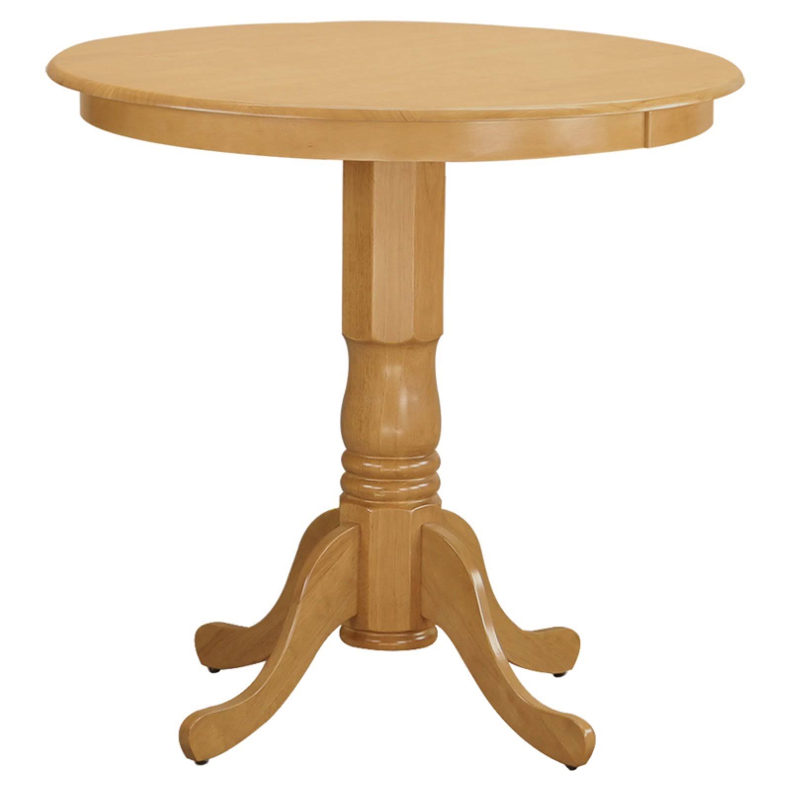 East West Furniture Jat-oak-tp Jackson Counter Height Table Oak Finish BY_JAG09RBI