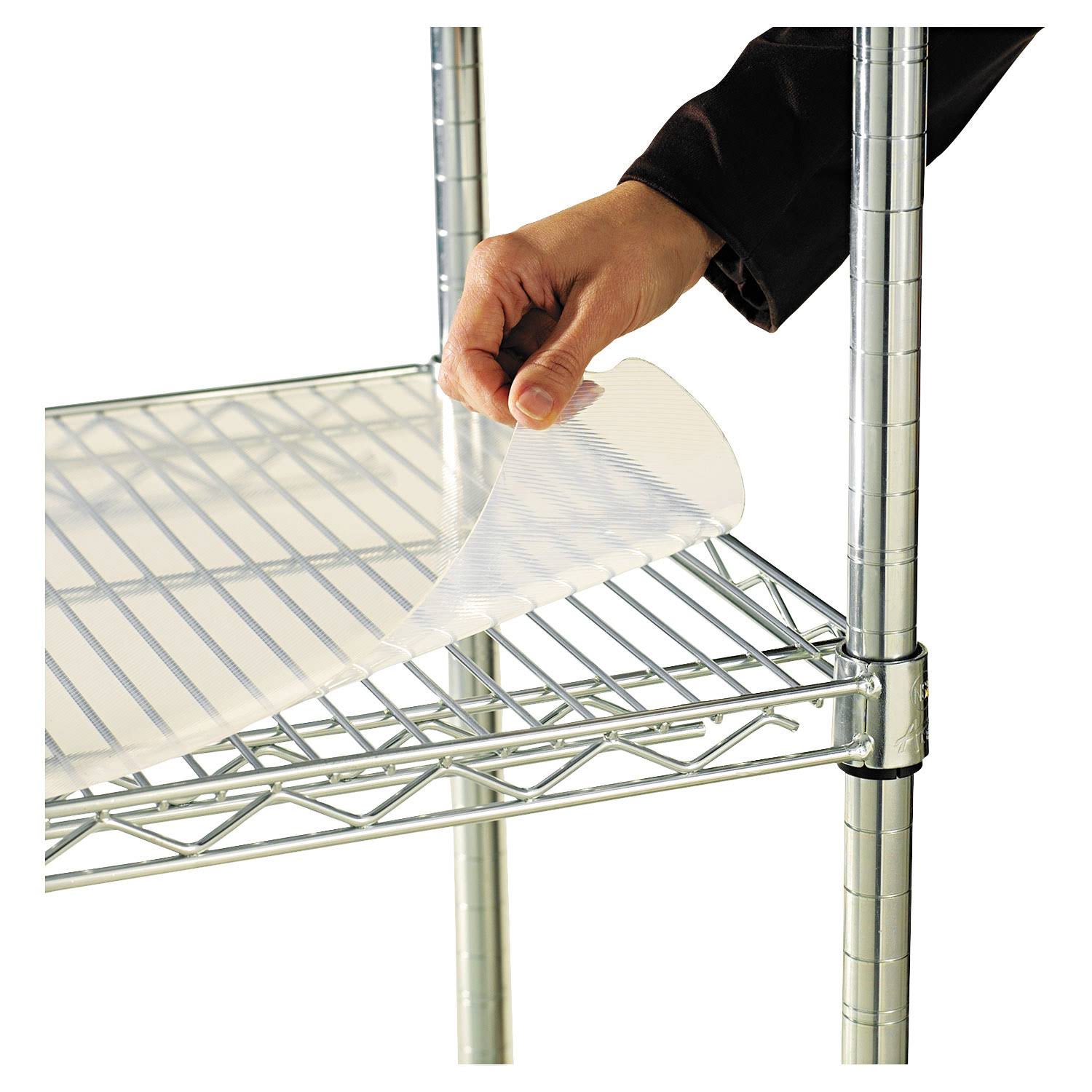 Alera Shelf Liners for Wire Shelving Clear Plastic 36W x 24d 4/Pack UT_NETNXU3W Alera Shelf Liners for Wire Shelving Clear Plastic 36W x 24d 4/Pack UT_NETNXU3W
