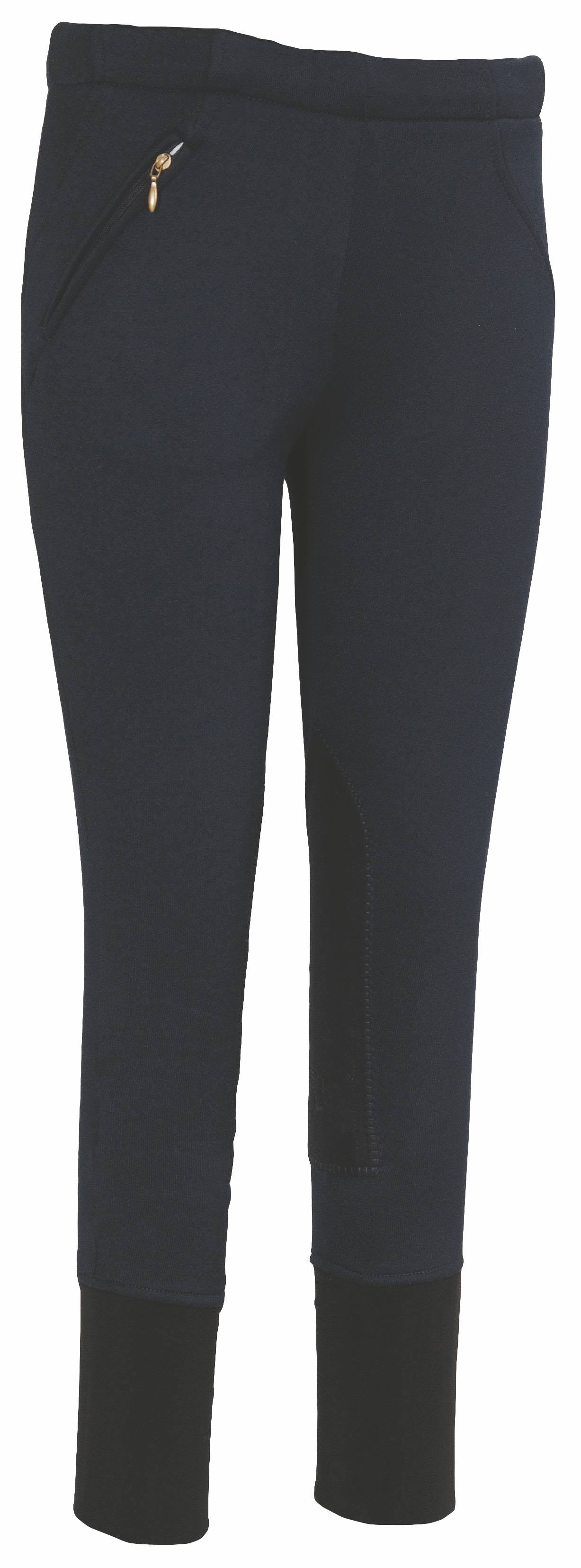 TuffRider Kids Unifleece Pull-On Stretch Fleece Knee Patch Breeches KO_NXBVTQTB TuffRider Kids Unifleece Pull-On Stretch Fleece Knee Patch Breeches KO_NXBVTQTB