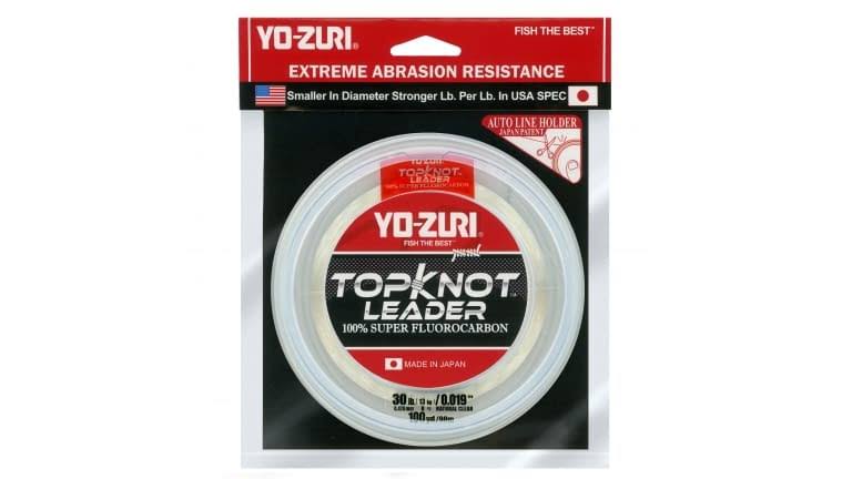 Yo-Zuri Top Knot Leader 100yd TKLD30LBNCL100YD QR_FLGCSKQR