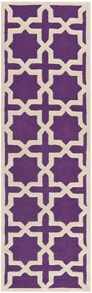Safavieh Cambridge CAM125K Purple / Ivory Rug 2'6 UV_JPMMMGKS Safavieh Cambridge CAM125K Purple / Ivory Rug 2'6 UV_JPMMMGKS