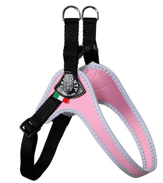 Adjustable Belly Harness: Pink, Size 3.0 QR_LE9A554C Adjustable Belly Harness: Pink, Size 3.0 QR_LE9A554C