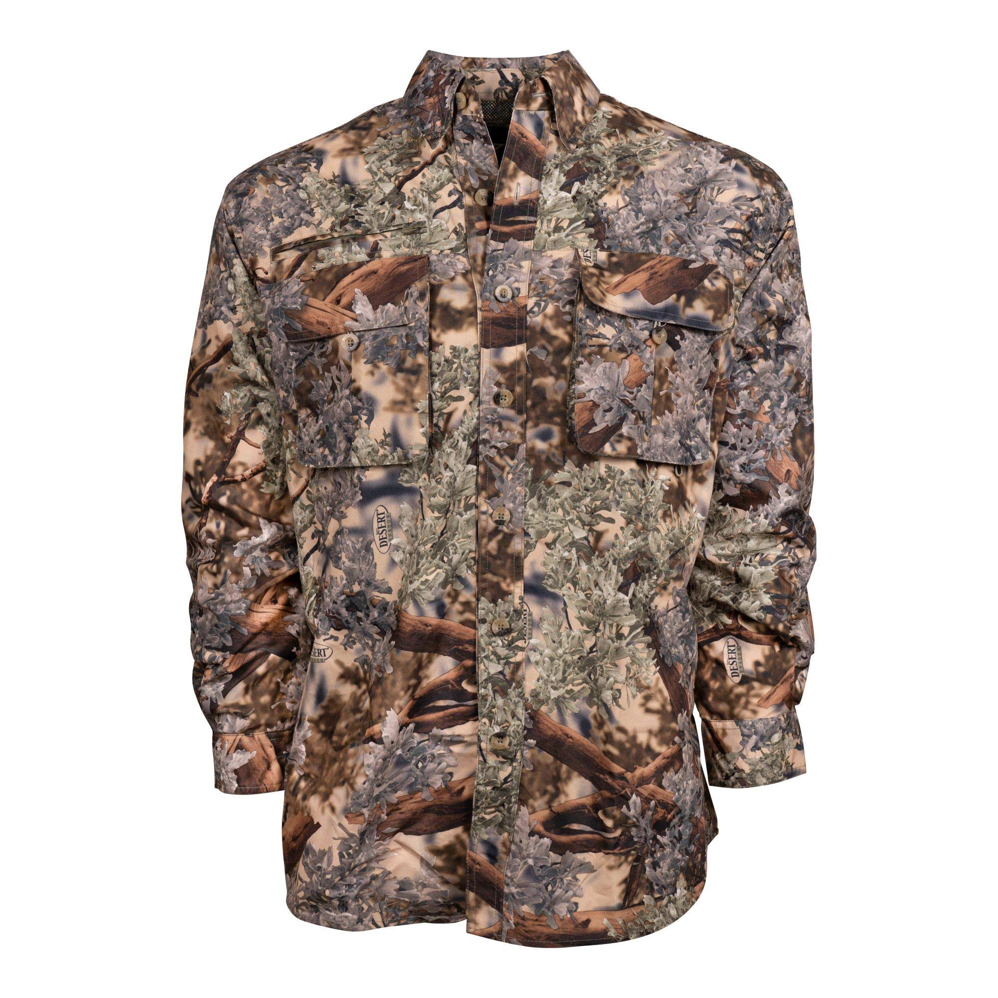 King's Camo Hunter Safari Long Sleeve-Desert Shadow-XL QI_JMRH5TQB King's Camo Hunter Safari Long Sleeve-Desert Shadow-XL QI_JMRH5TQB