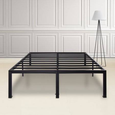 Granrest 18'' Dura Metal Bed Frame, Non-Slip, Queen HN_37DJELIU
