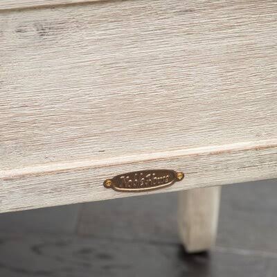 Darby Home Co Gilson End Table Color Brushed Morning Mist 6V_ILJOLU14 Darby Home Co Gilson End Table Color Brushed Morning Mist 6V_ILJOLU14