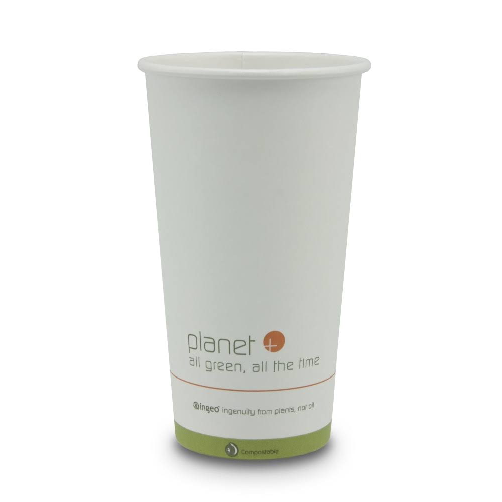 StalkMarket Planet+ Compostable Hot Cups, 20 Oz, White, Pack Of 500 Cups 4L_XHUZHP4K StalkMarket Planet+ Compostable Hot Cups, 20 Oz, White, Pack Of 500 Cups 4L_XHUZHP4K