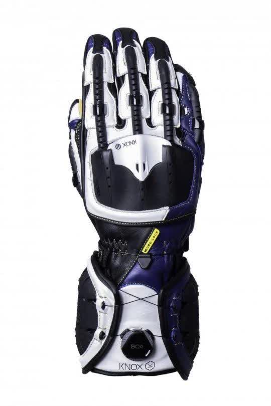 Knox Handroid Gloves MK4 (Blue/White) 1H_B1LSI6GW
