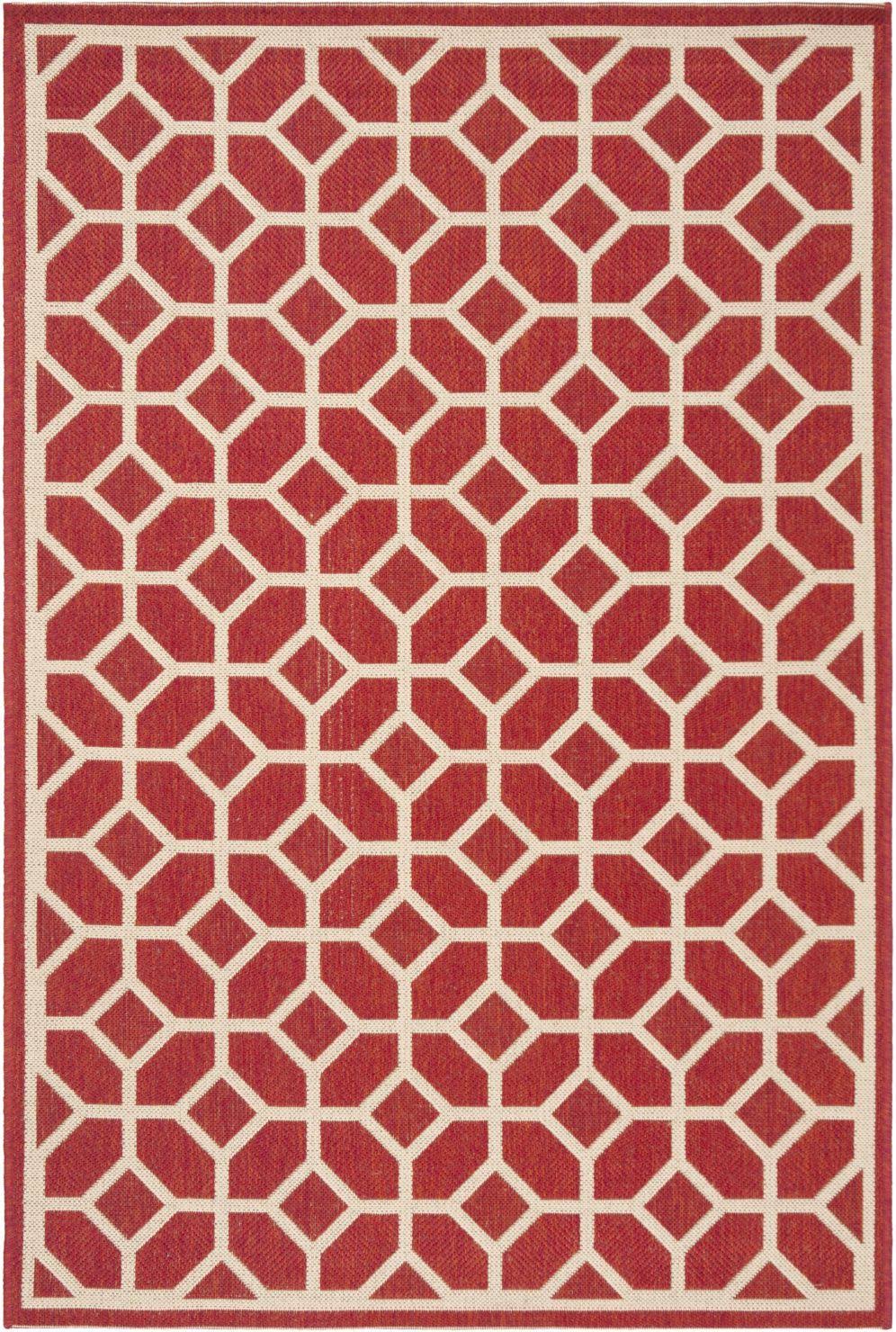 Safavieh Beach House Collection BHS127Q Indoor/ Outdoor Area Rug, 5' 3 O2_FCEBYX9O