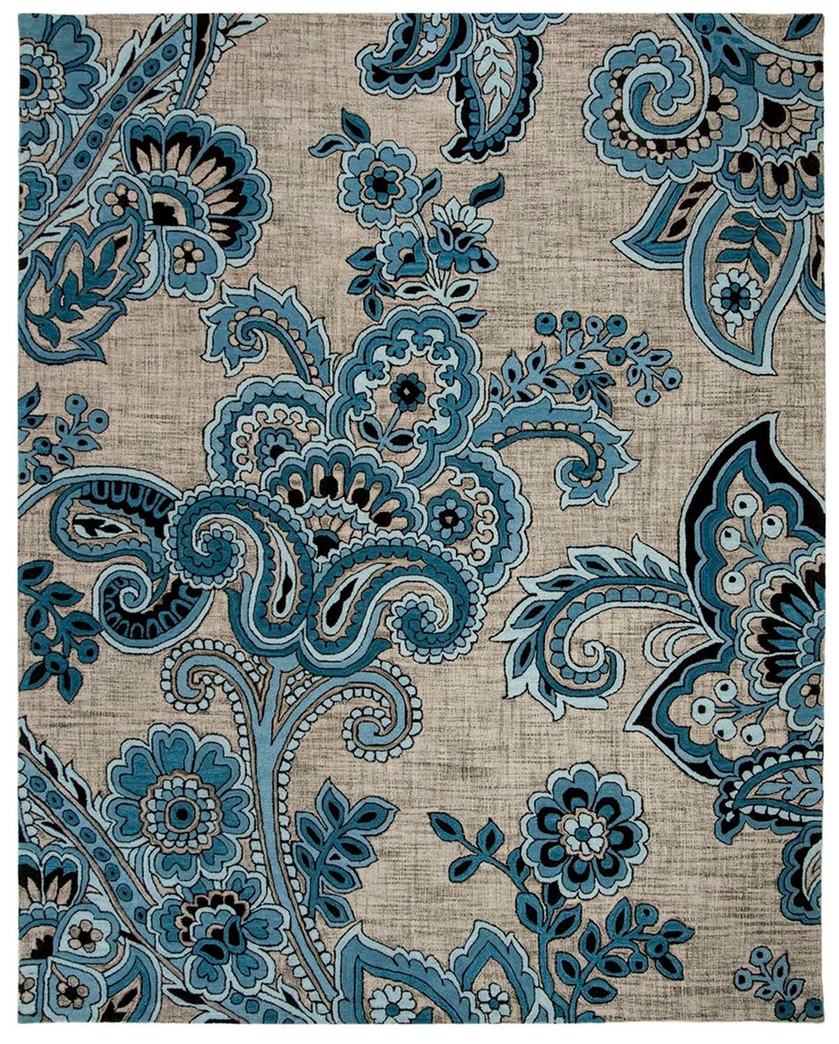 Safavieh 8' x 10' Alr-Allure ALR310B Grey / Blue Rug XU_3QVBZKZE Safavieh 8' x 10' Alr-Allure ALR310B Grey / Blue Rug XU_3QVBZKZE